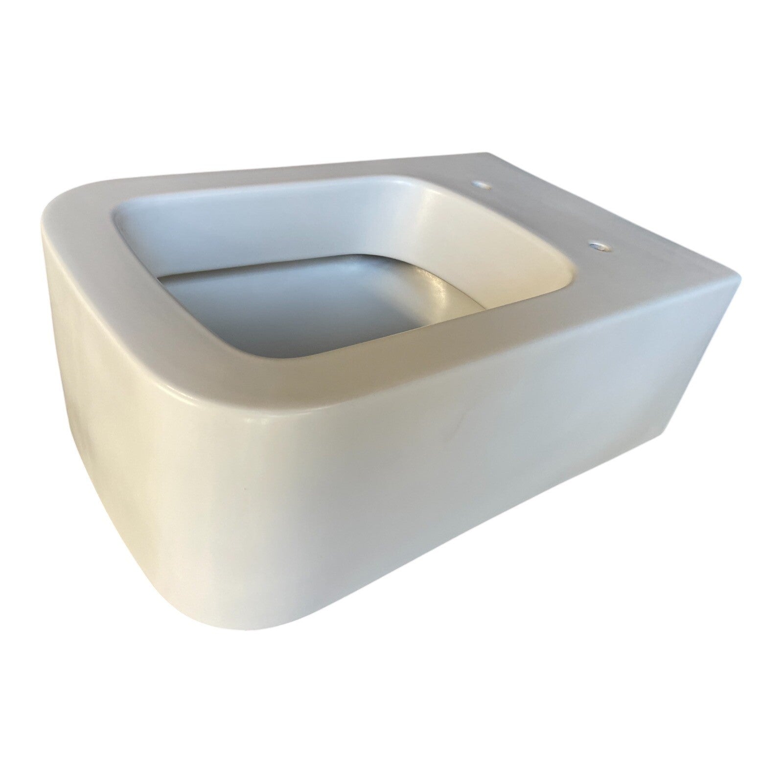 Scarabeo 8301 Bathroom Modern Wall Mount Toilet Ceramic Squared