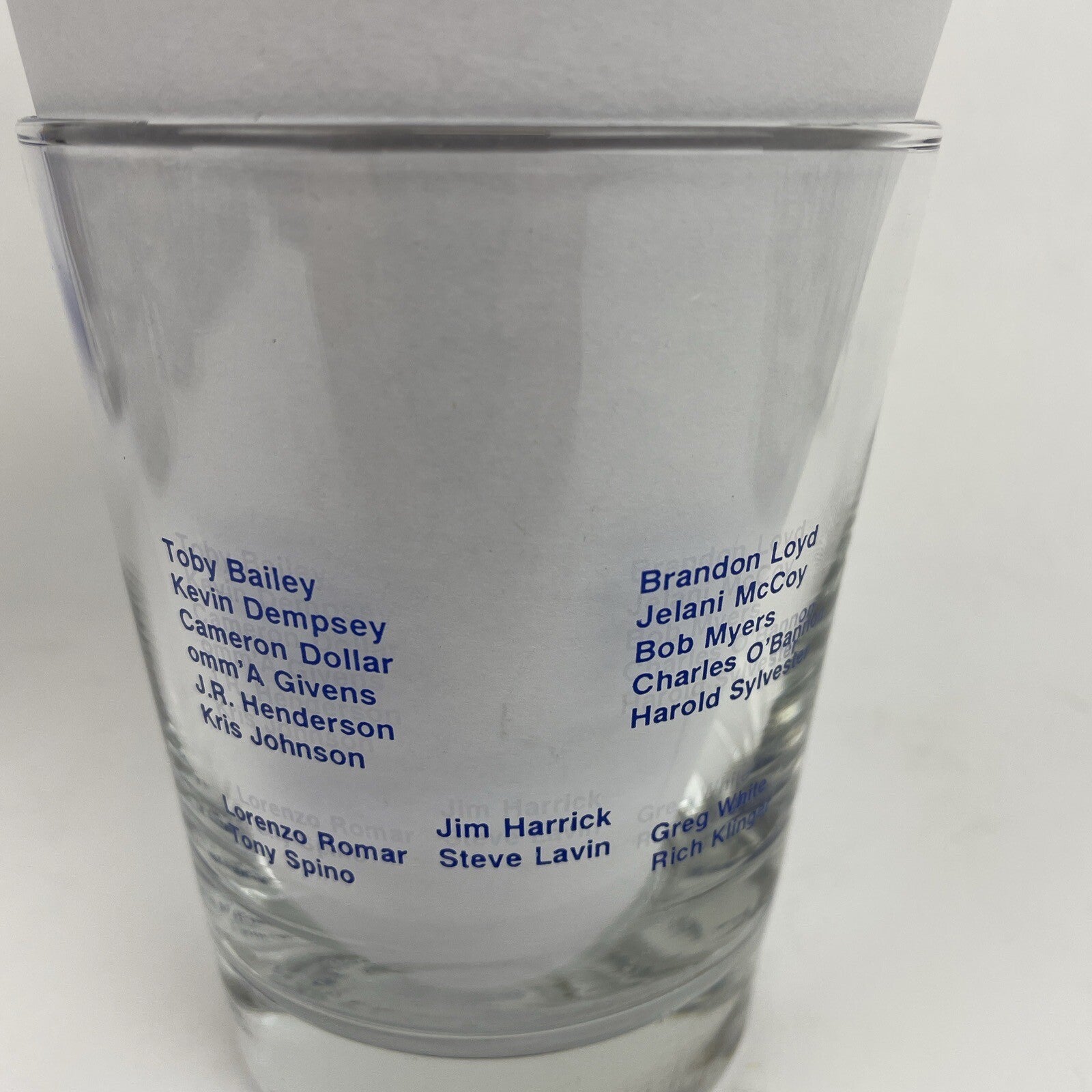 7 x UCLA Bruins Basketball Awards Banquet Highball Glass 96 97 98 99 00 01 02