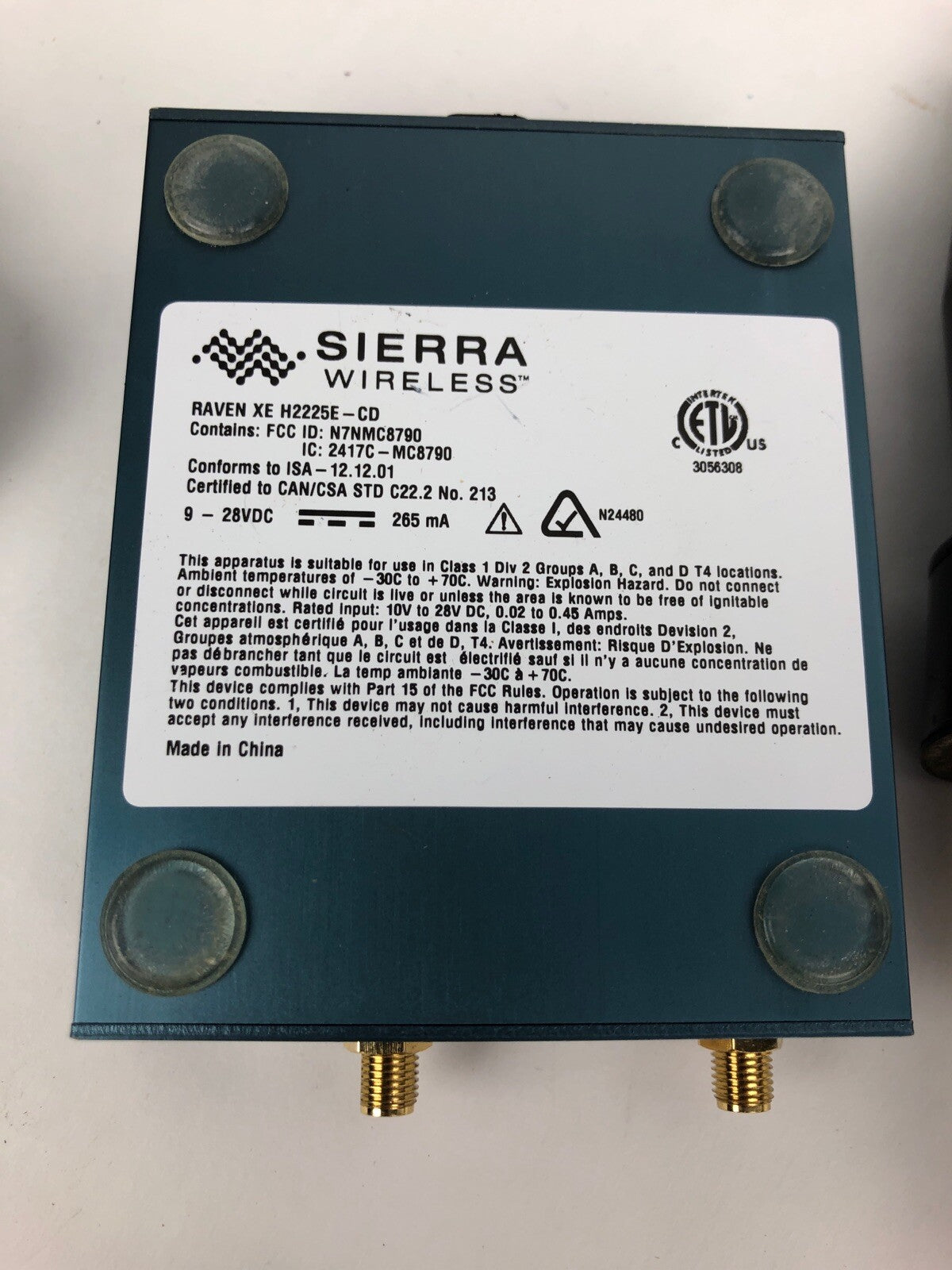 Sierra Wireless RAVEN XE H2225E-CD + Antenna + Power Adapter *VGC* Fast Shipping