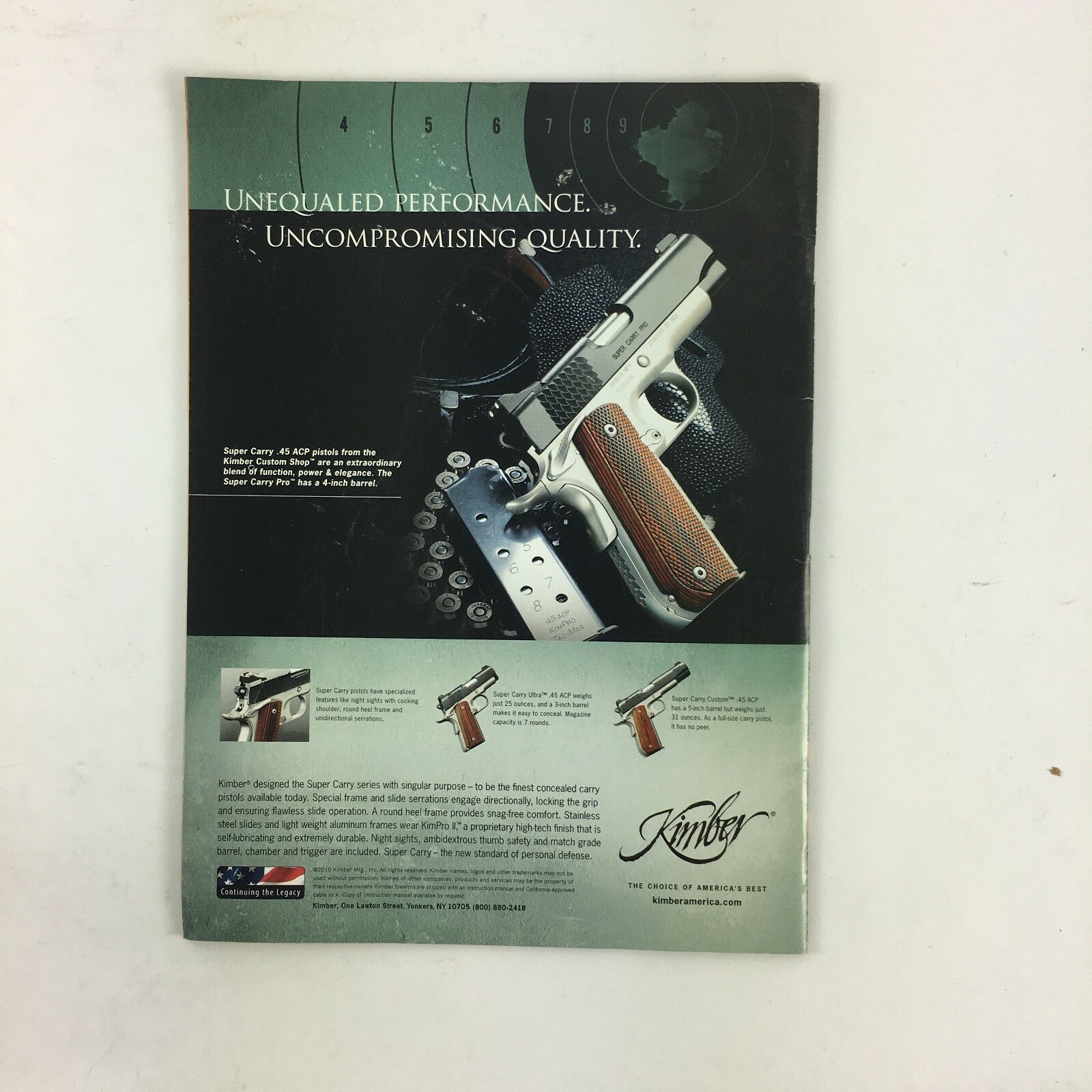 February 2011 American Rifleman Magazine Extreme Versatility The 6.8 SPC Beretta