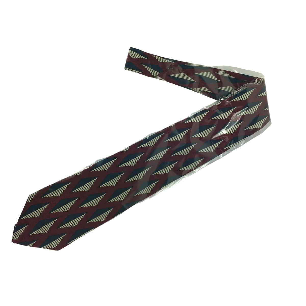 Genuine Geoffrey Beene handmade multi-colored silk formal casual tie