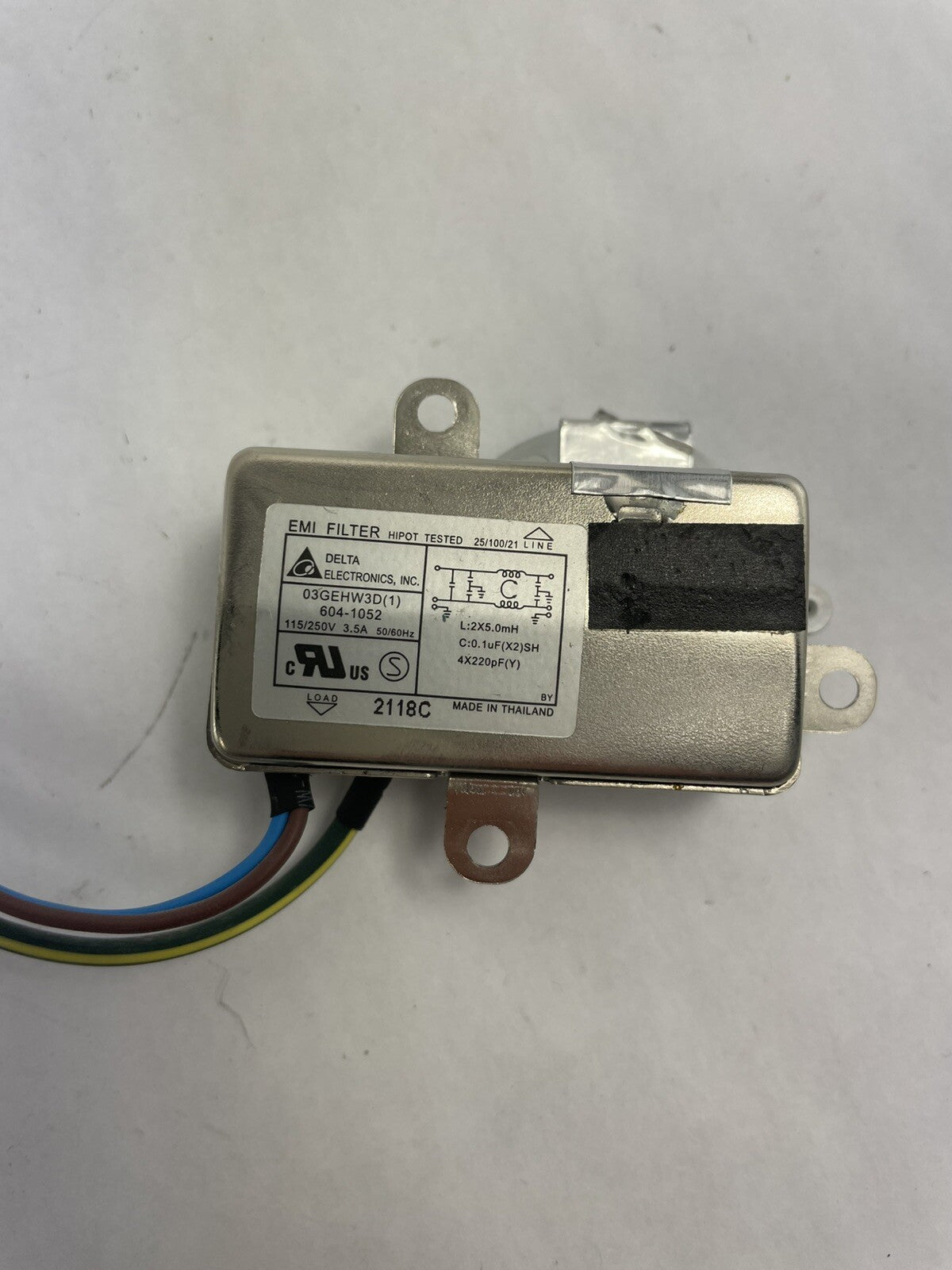 Apple A1316 27" LED Cinema Display Power Connector Port W Cable 604-1052