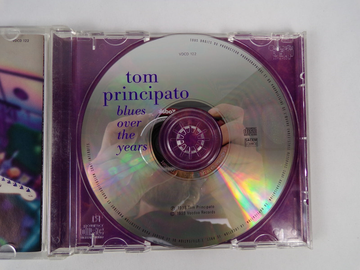 Tom Principato Blues Over The Years Greatest Hits CD #9