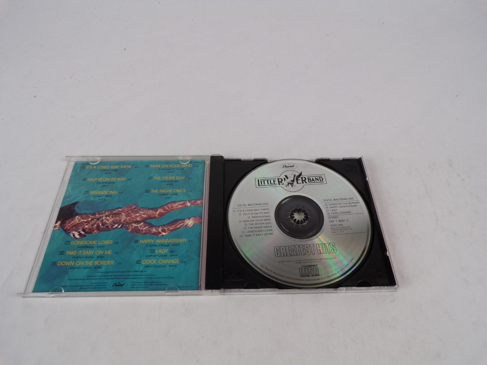 Little River Band Greatest Hits Capitol Man On Your Mind The nIght Owls CD#54