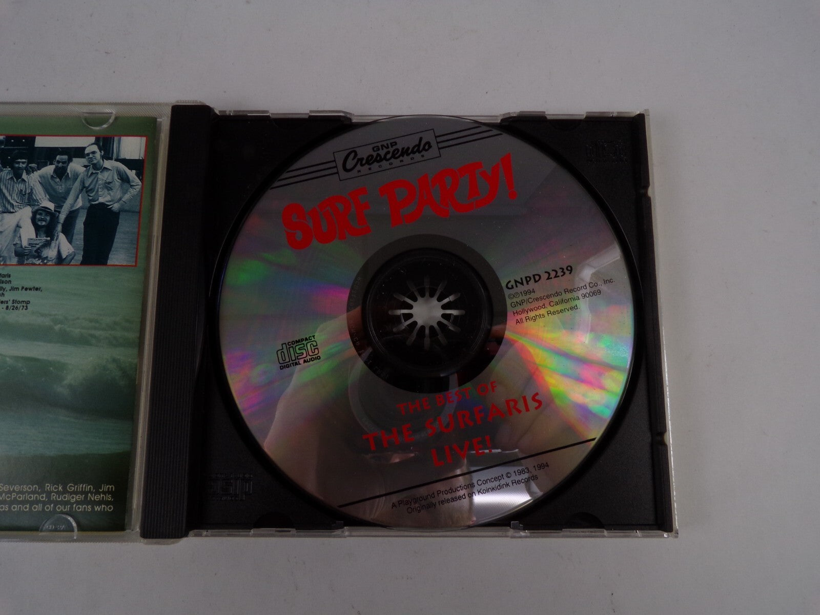 Surf Party wipe Out Tequila Surfer Joe Point Panic Pipeline Apache CD#40