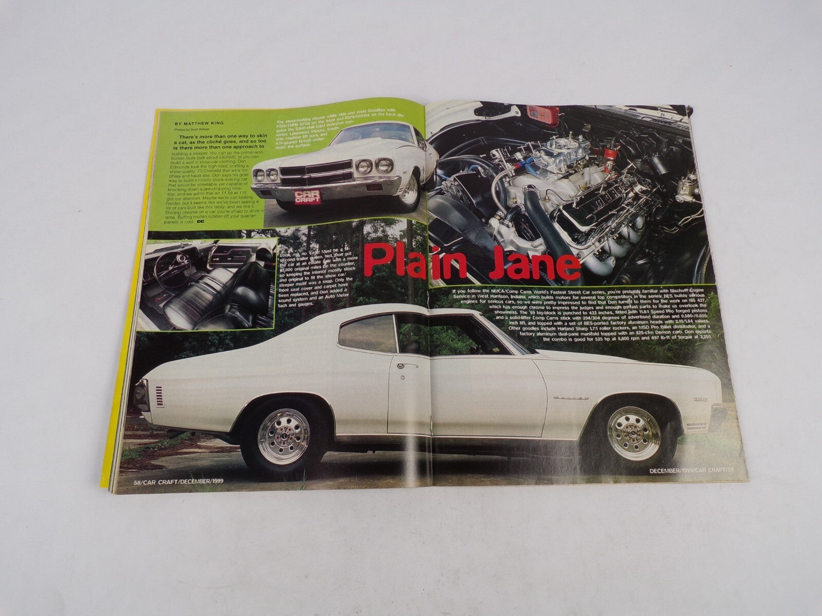 December 1999 Car Craft How To Build First Engine Any Brand Any Budget