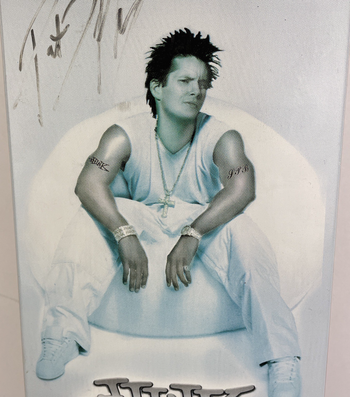 Very RARE Pat Duffy Think P-DIDDY Skateboard SK8 Deck Personalized AUTOGRAPHED