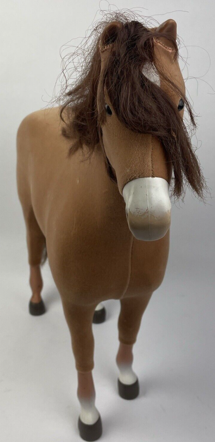 RETIRED AMERICAN GIRL DOLL 18" BROWN Tan Horse CHESTNUT 2013 Model V6033