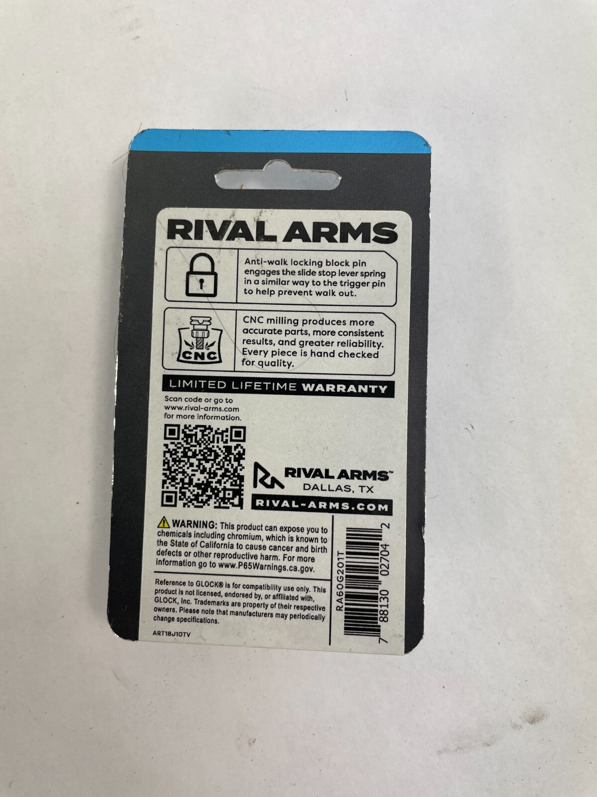 Rival Arms Precision Is Everything Frame Pin Kit Fit Most Glock 4th Gen TITANIUM