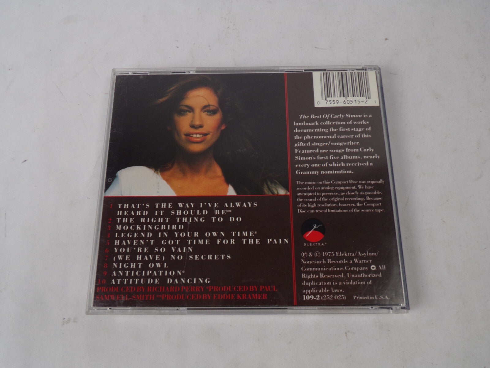 The Best Of Carly Simon That's The Way I've Always Heard It Should Be The CD#41