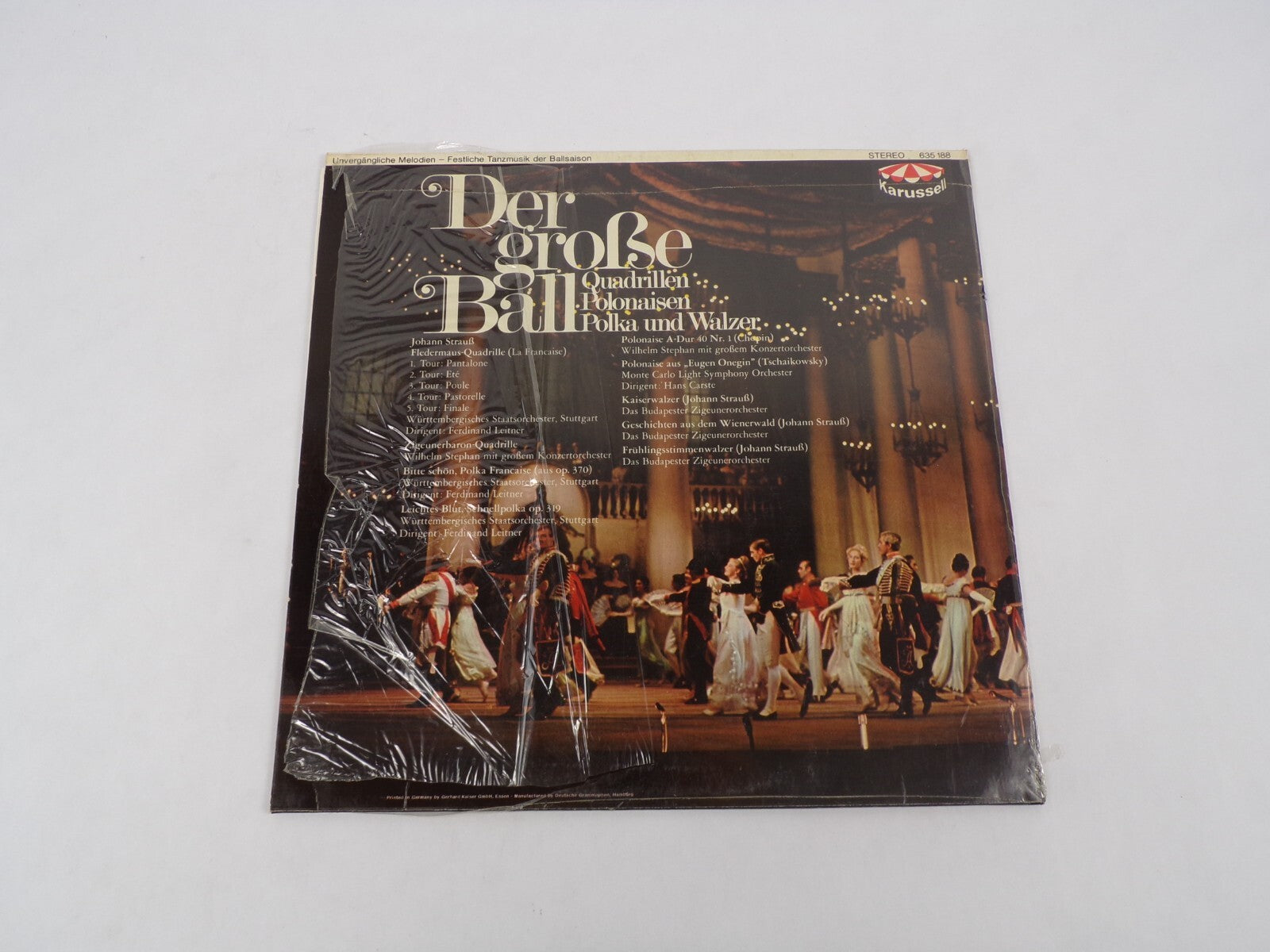 Der Grobe Ball Kaiserwalzer Polonaise Leichies Blut Bitte Schon Vinyl Record