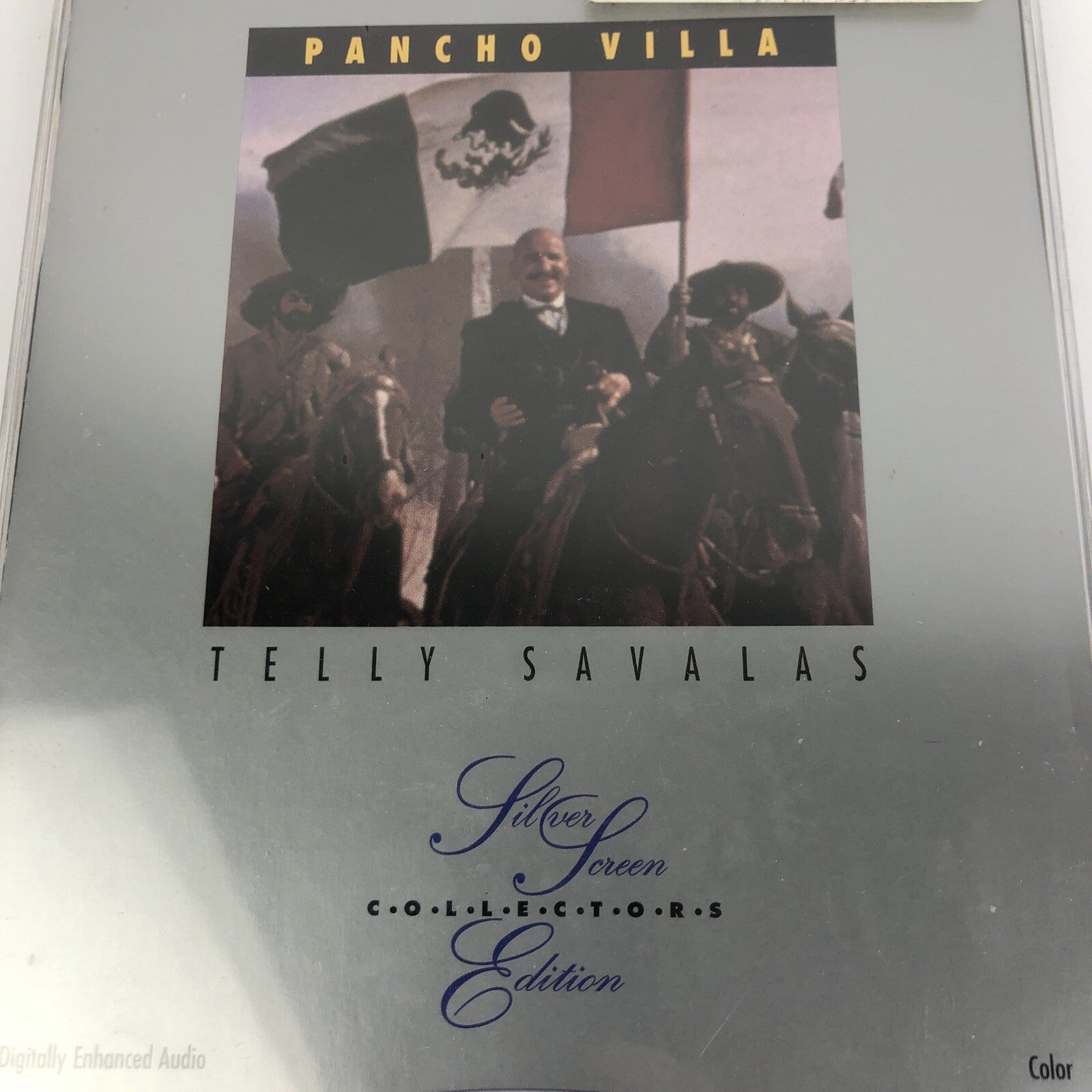 Pancho Villa DVD Video Chuck Connors Clint Walker Telly Savalas Silver Screen