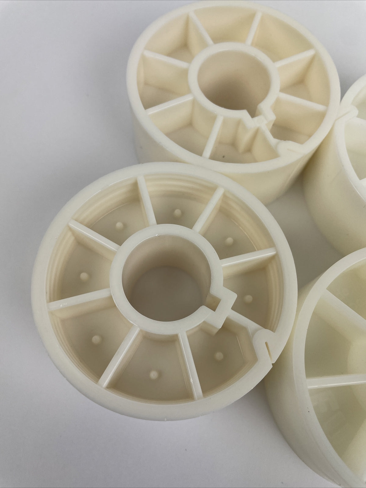 Lot of 10 Hollywood Universal Studios 35mm 3" Diameter Film Core Take-Up Spool