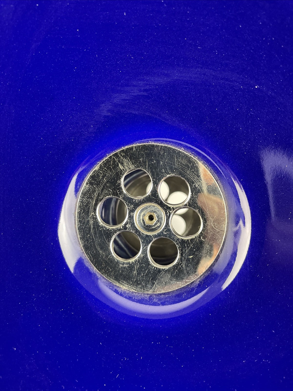 OEM Kohler Circle Top Mount Bathroom Basin Sink OD 16.25" Blue - Discontinued