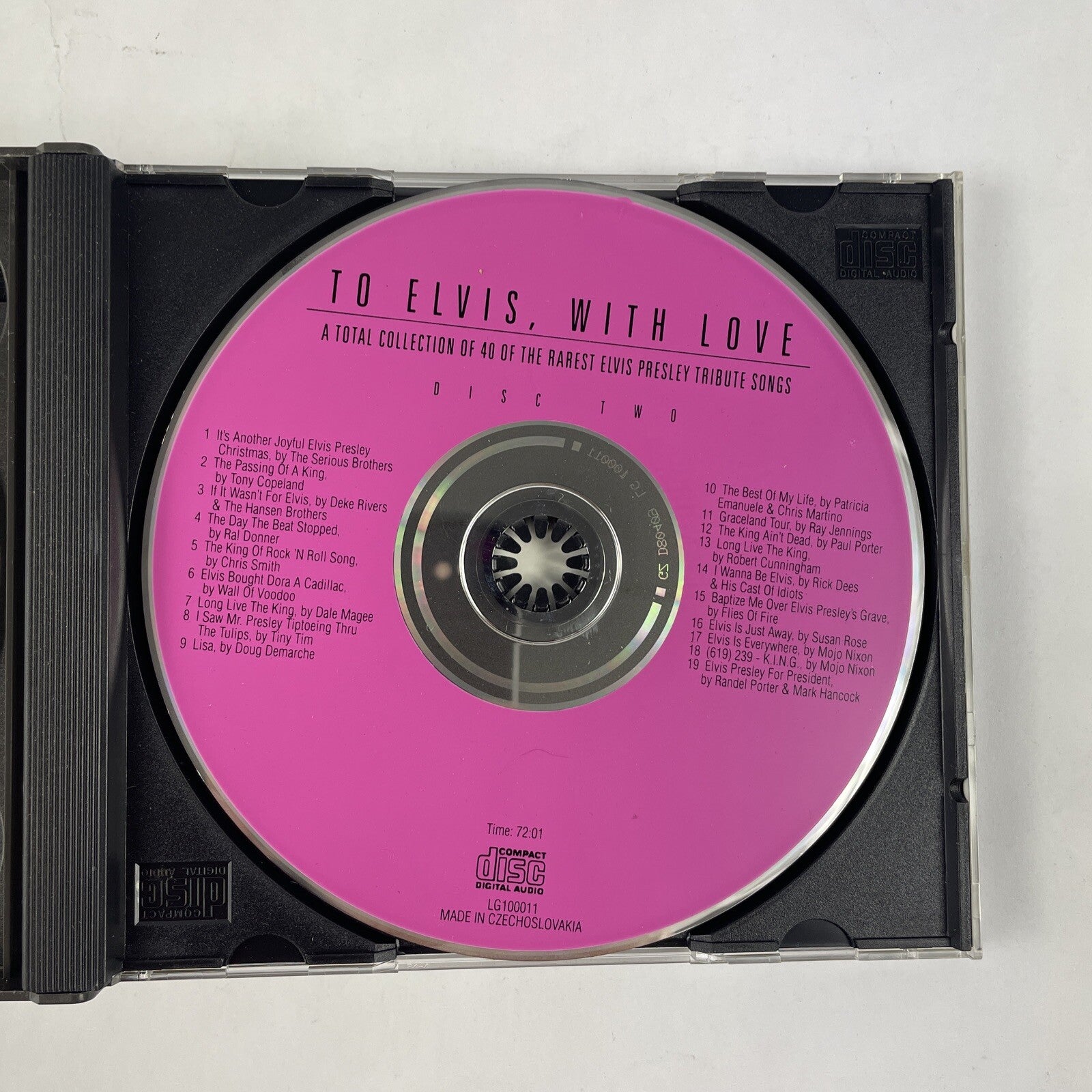 To Elvis With Love, Double CD (1992) #15