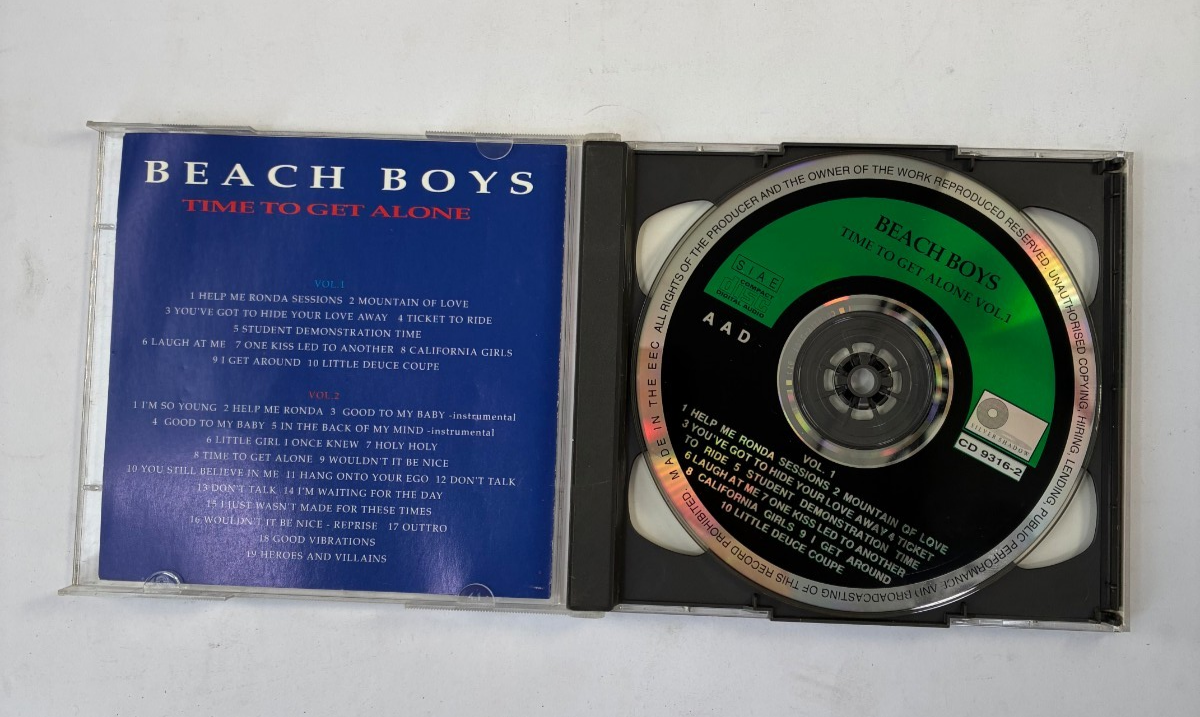 Time To Get Alone Beach Boys Silver Shadow Records CD 1993