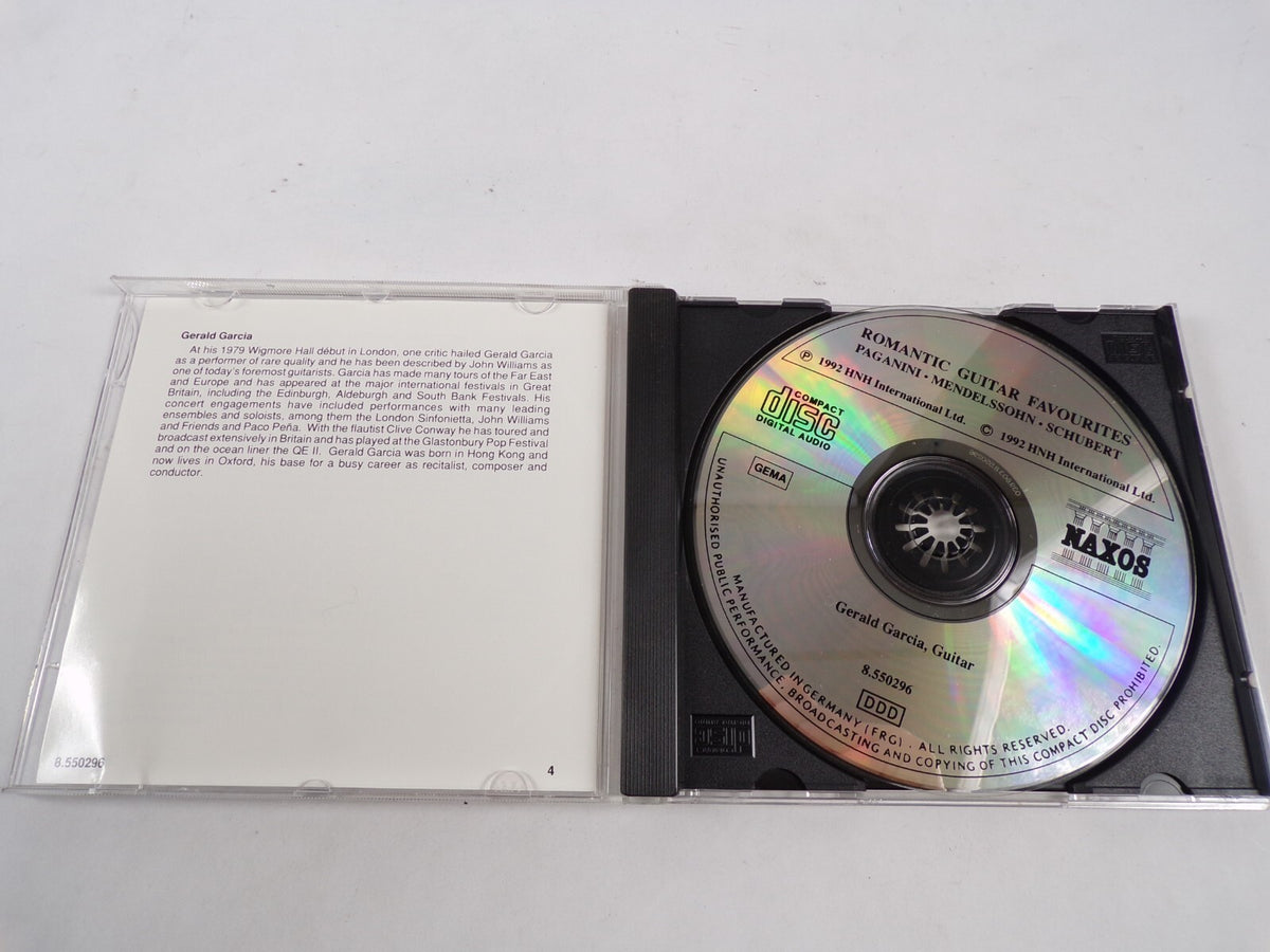 Romantic Guitar Favourites Paganini Mendelssion Schubert CD#43