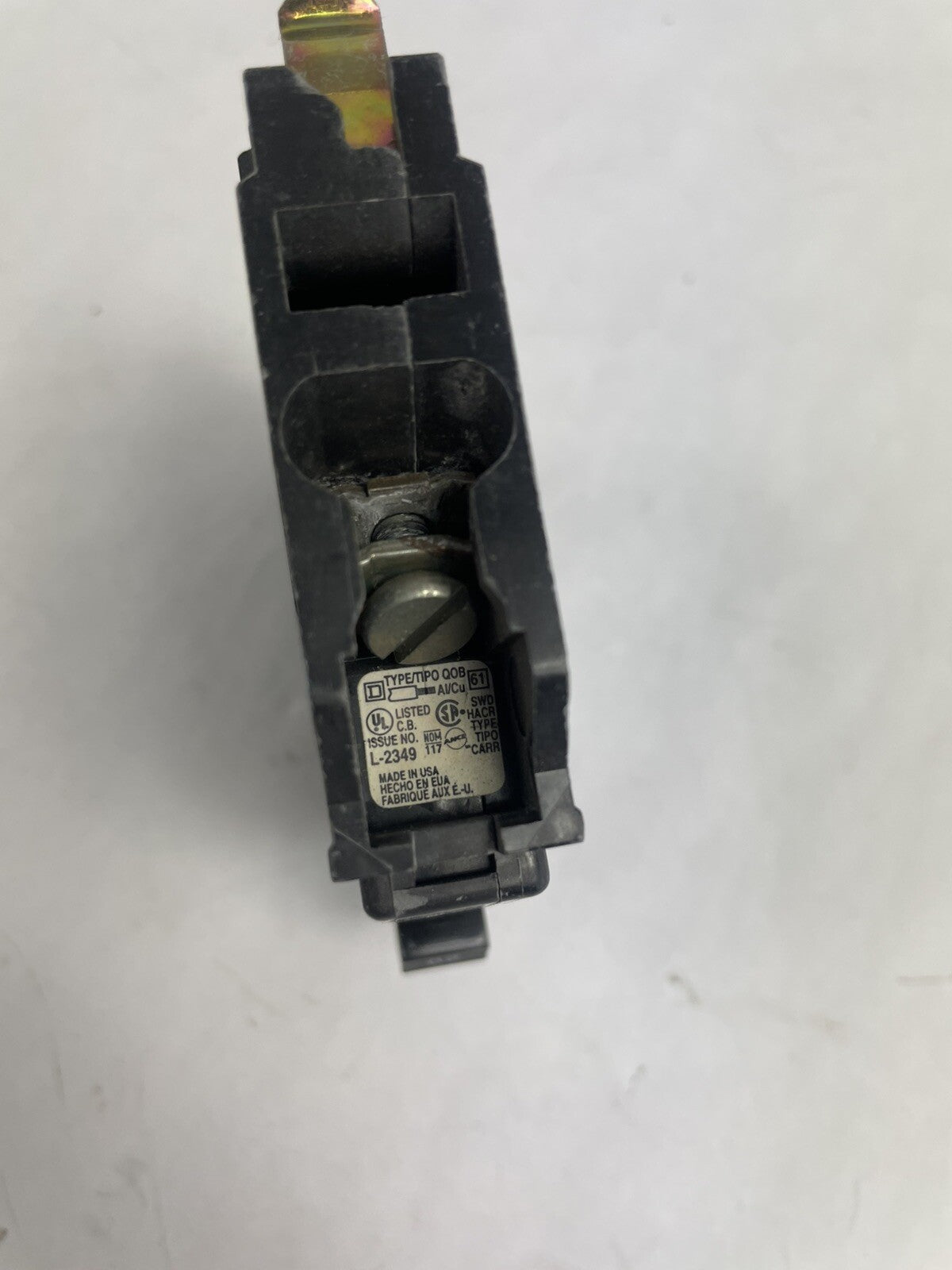 LOT OF 8: Square D QOB120 1P 20A 10kA 120/240V L-2349 Circuit Breaker