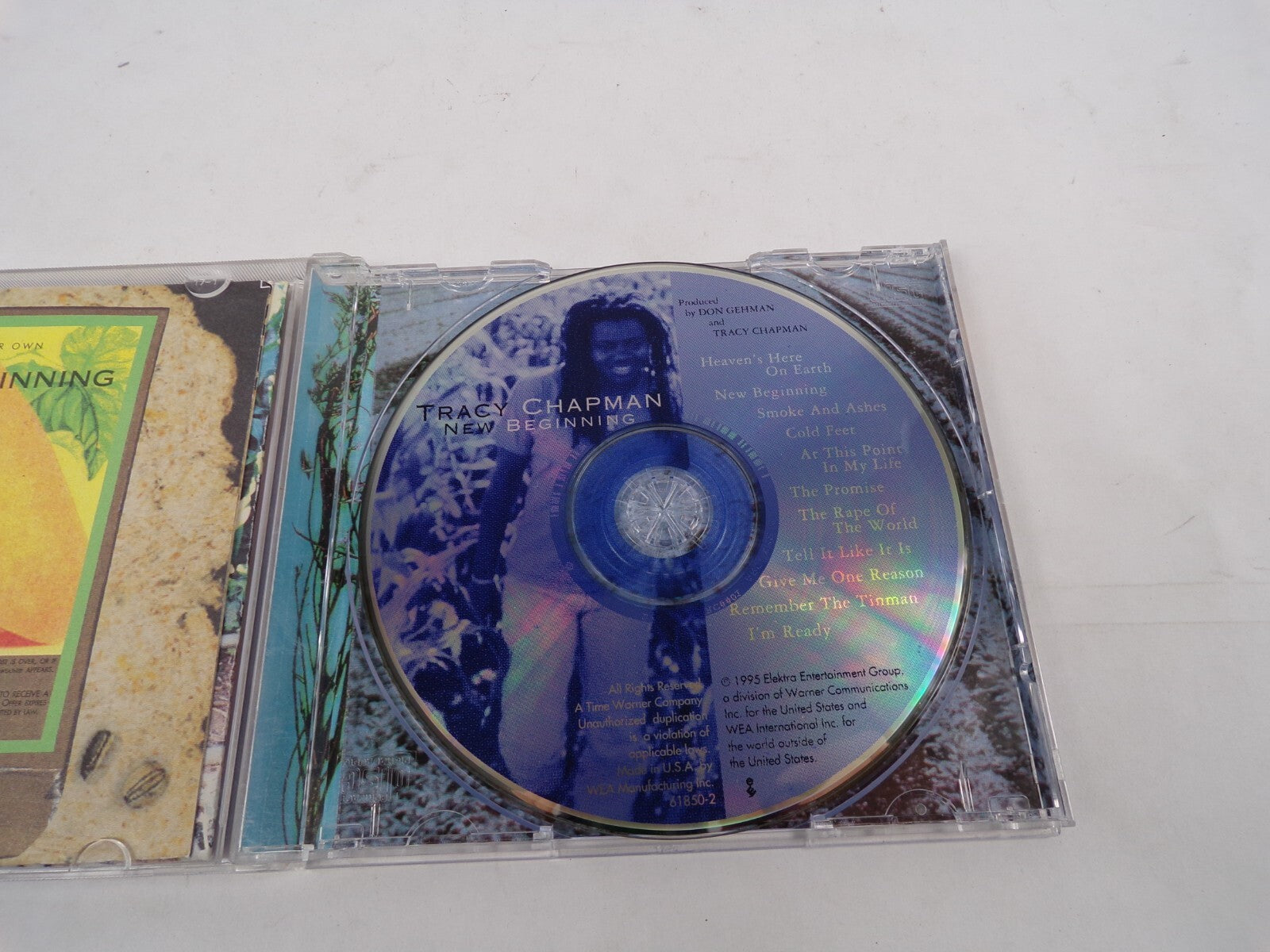 Tracy Chapman New Beginning Heaven's Here On Earth New Beginning Smoke And CD#30