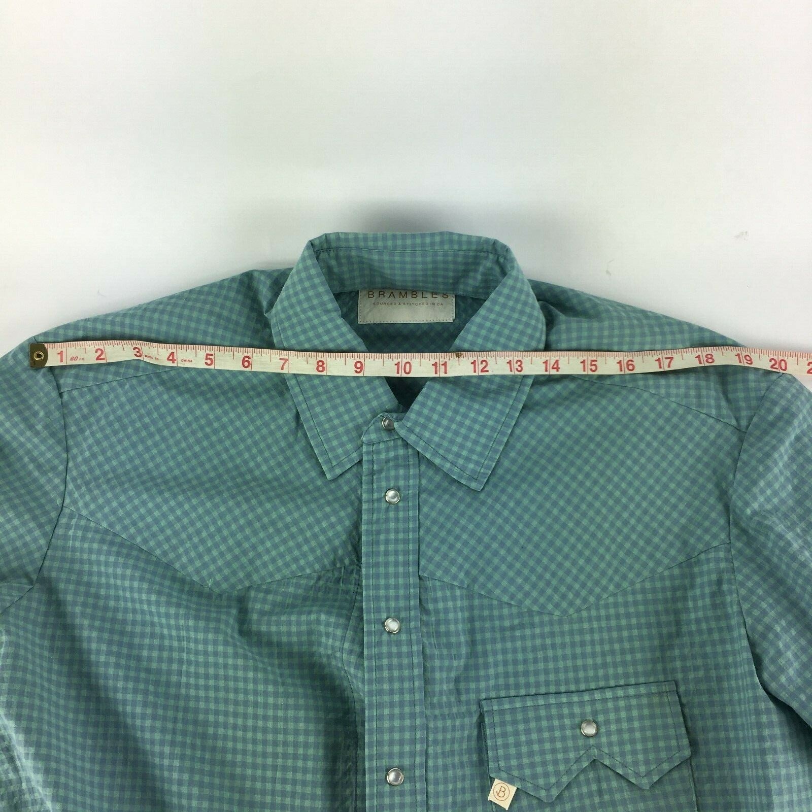 Brambles Full Sleves Multi Color Full Sleves Shirt Dry Clean Only Size Large