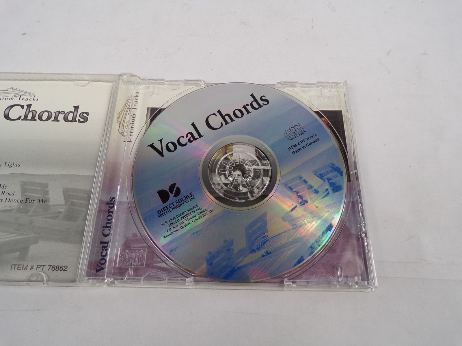 Vocal Chords The Platters Only You The Great Pretender Smoke Gets In Your CD#30