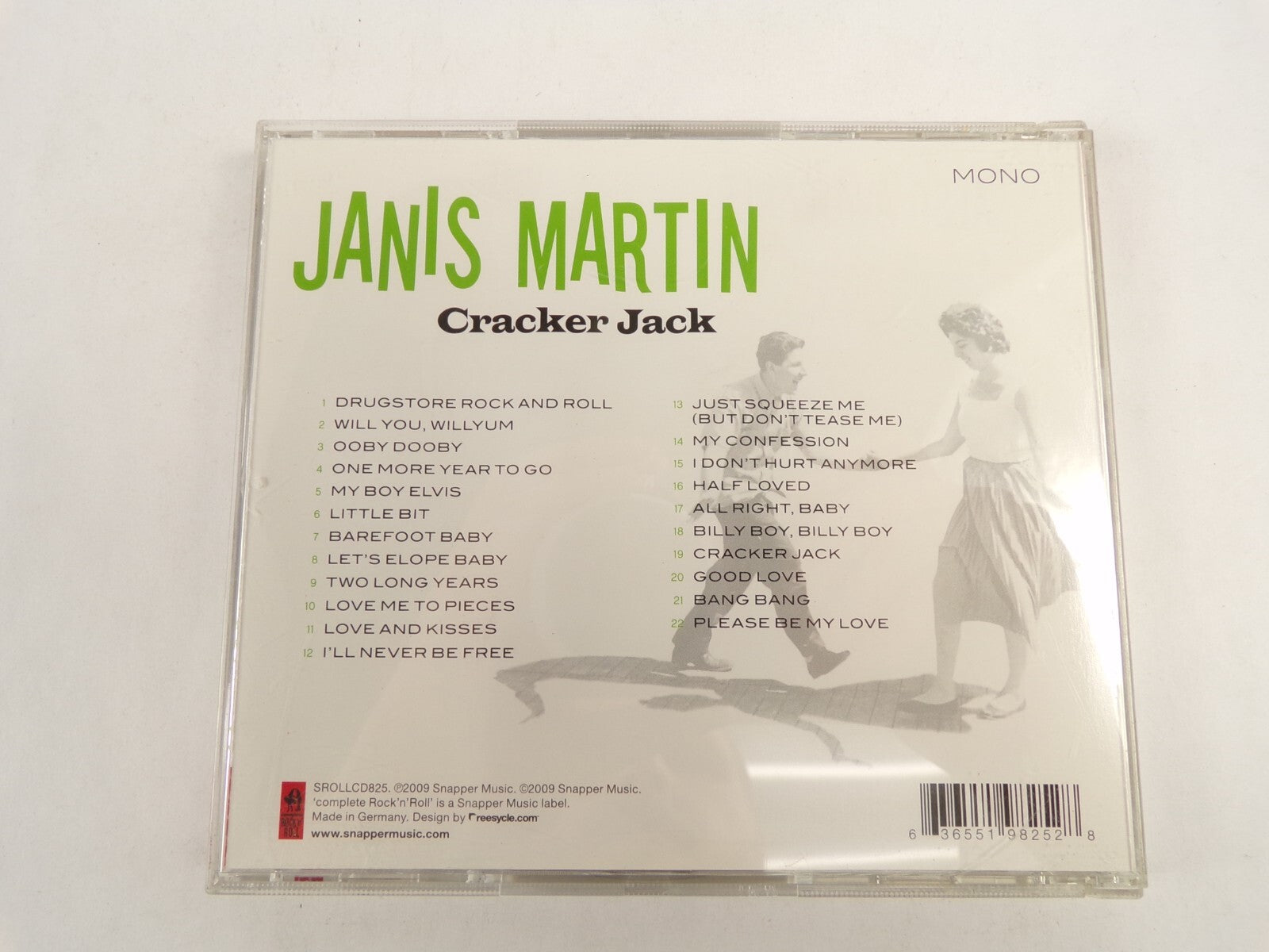 Janis Martin Cracker Jack Drugstore Rock And Roll Will You Willyum CD#51