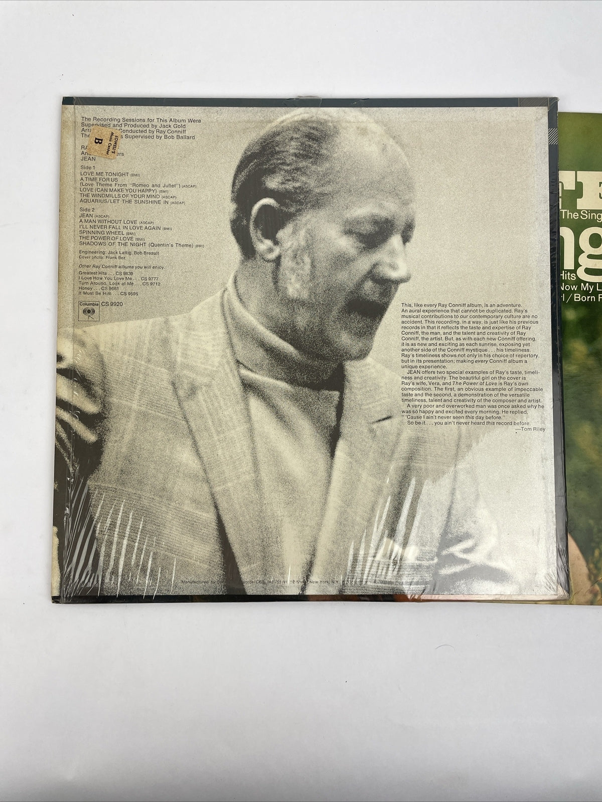 2 x Ray Conniff And The Singers LP's " Jean " + " This is my Song " Colombia LP