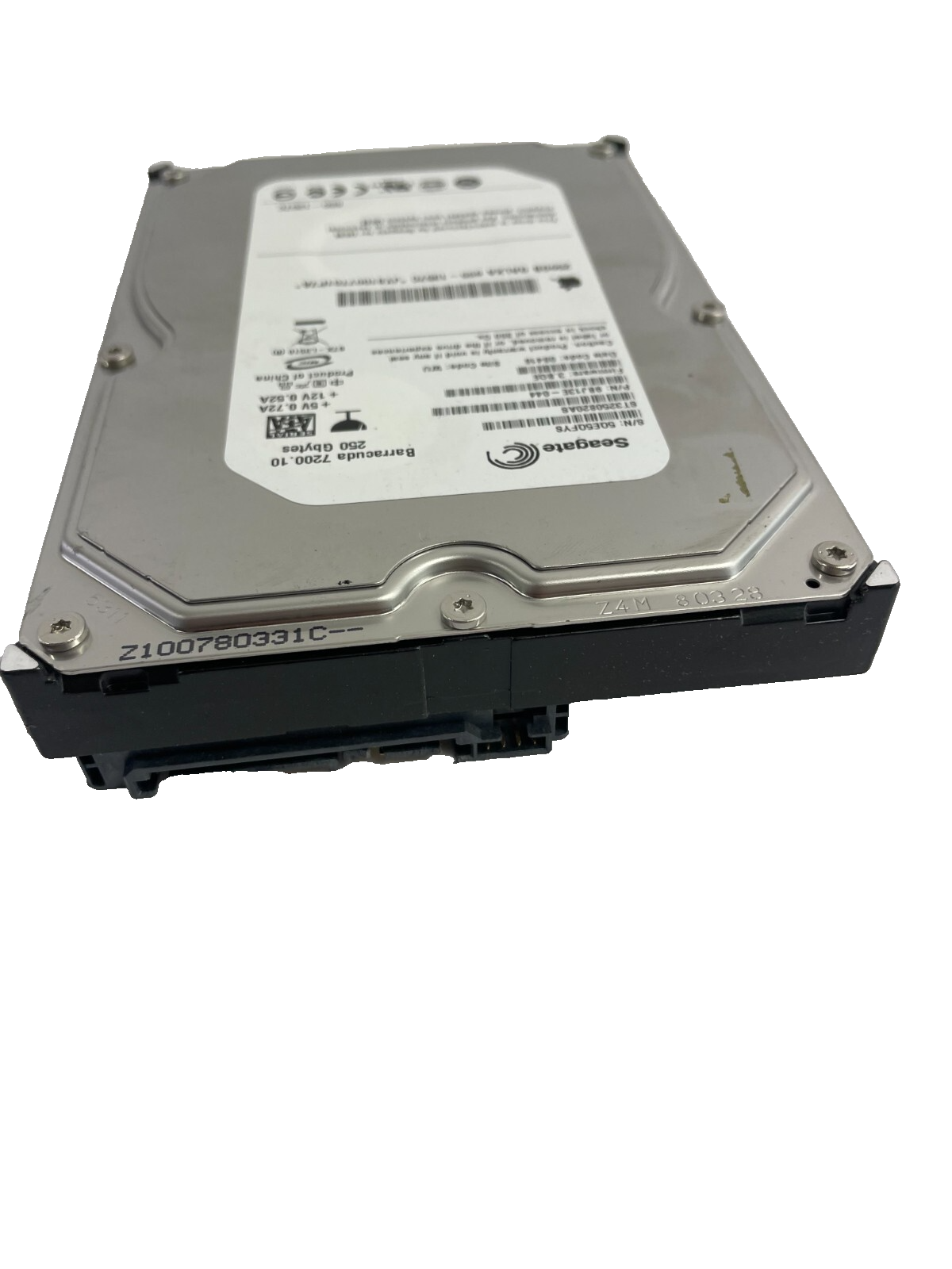 Seagate Model ST3250820AS Barracuda 7200.10 series 250 Gbytes Cache 8MB