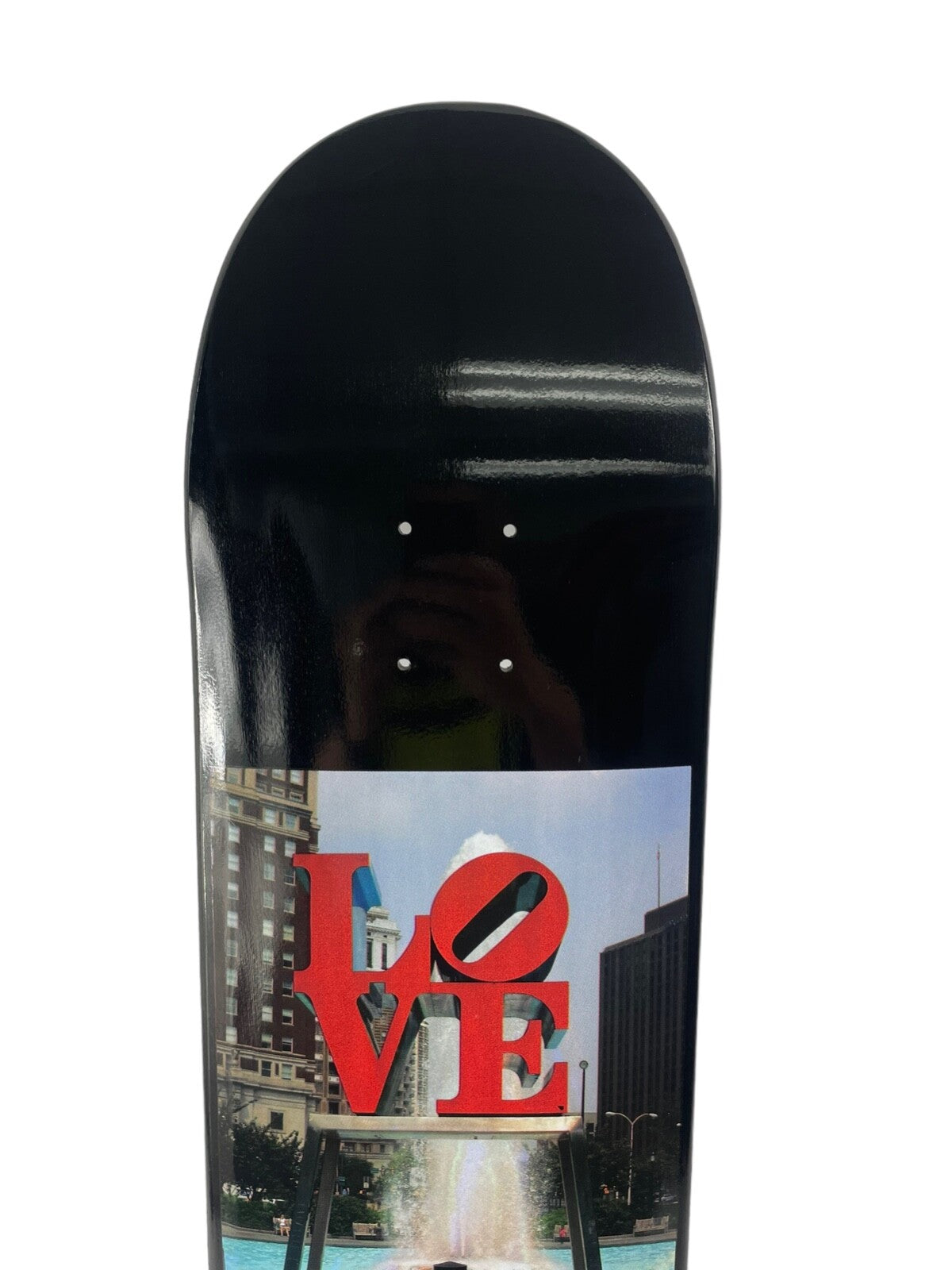 Love Park PA Skateboard deck Full dip Black Hard rock Canadian maple 8.25"