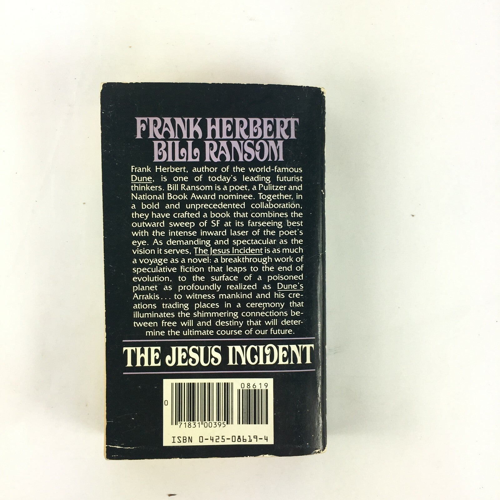 Frank Herbert Bill Ransom The Jesus Incident