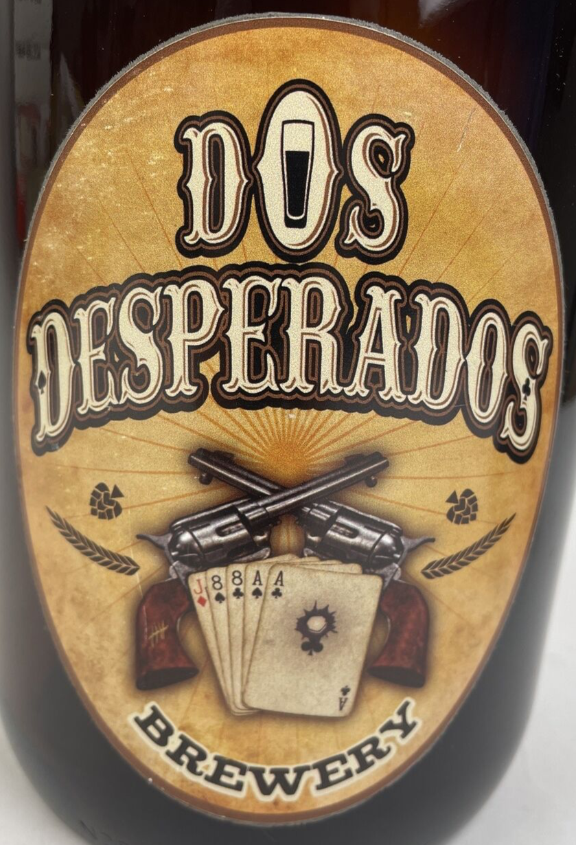 Dos Desperados Brewing Company 64oz Growler Craft Beer San Marcos California CA