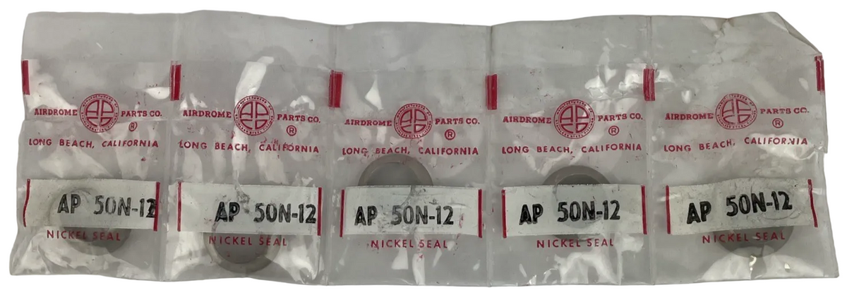 OEM AIRDROME AP 50N-12 conical seals pack of 5