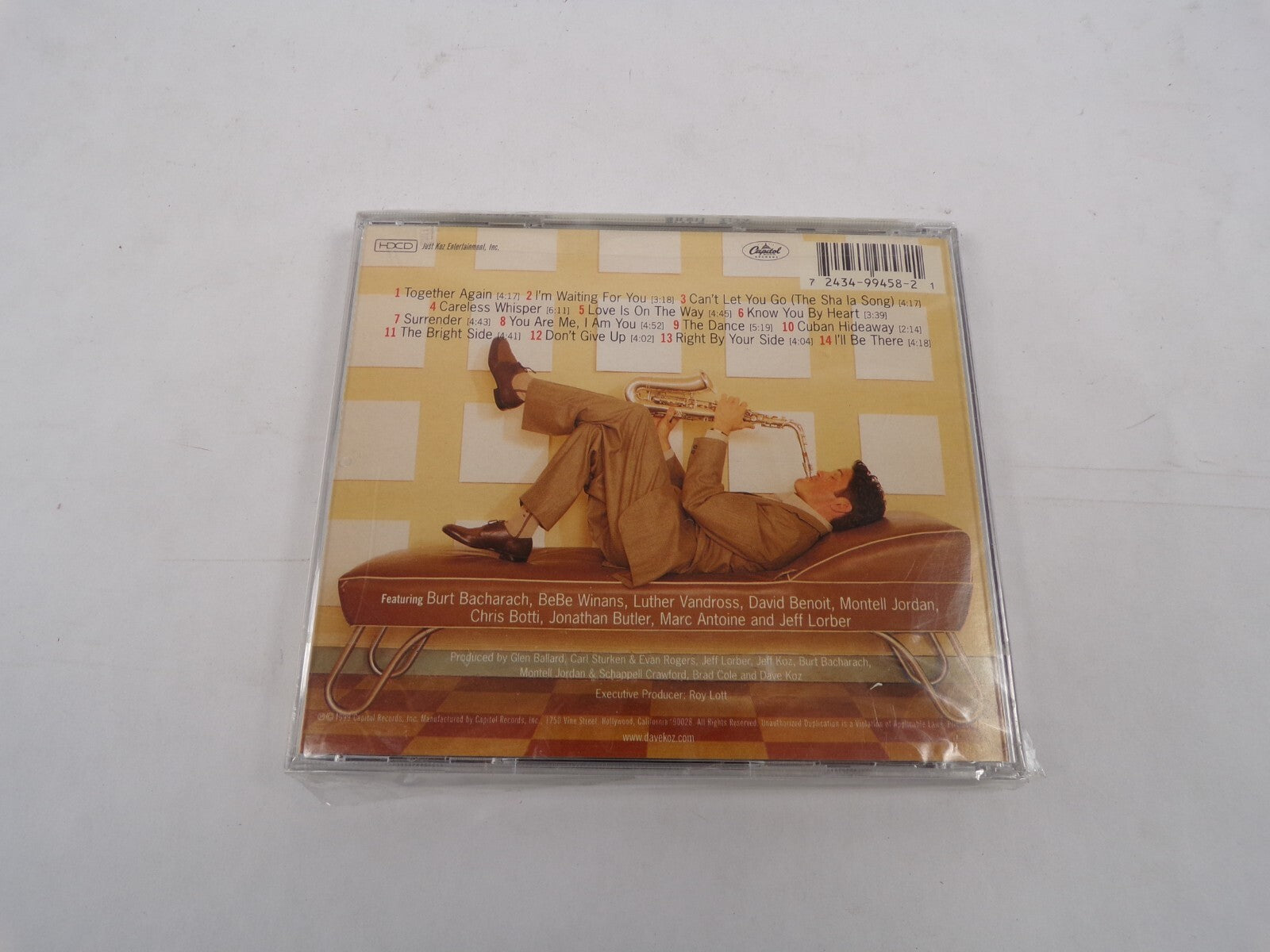Dave Koz The Dance Together Again Waiting For You Cant Let You Go Careless CD#26