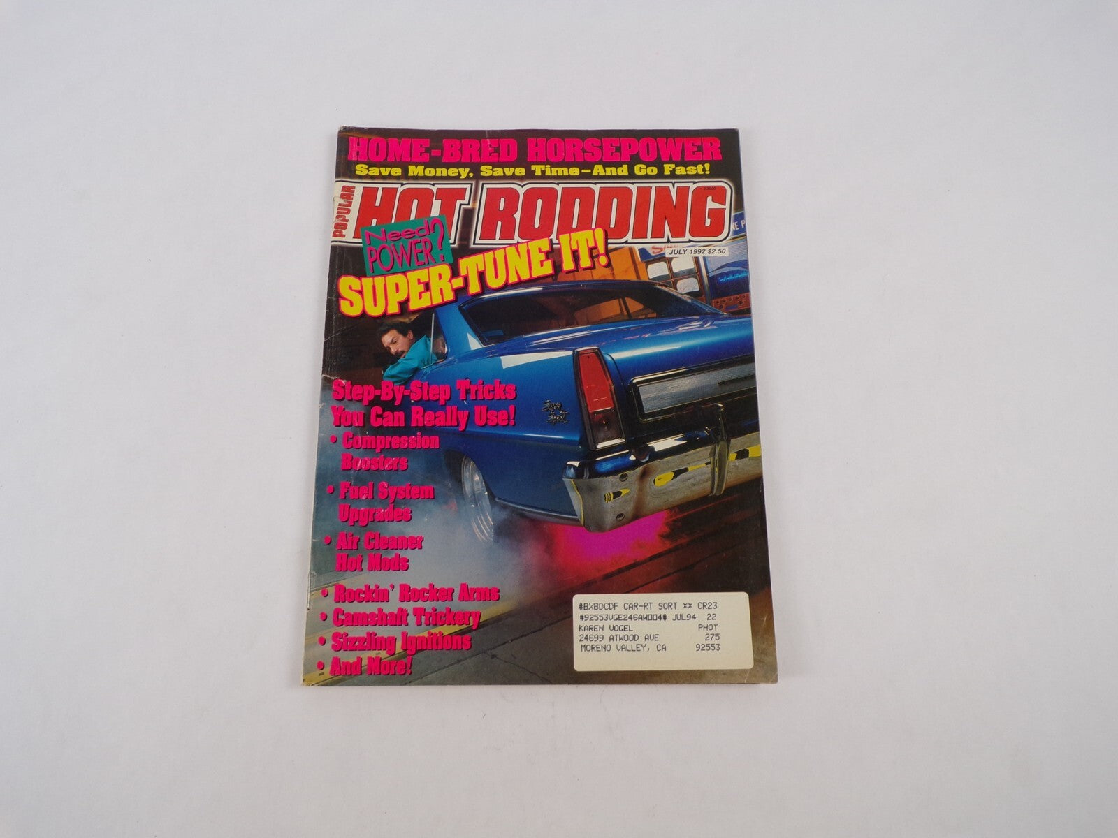 July 1994 Hot Rodding Magazine Home - Bred Horsepower Save Money, Save Time