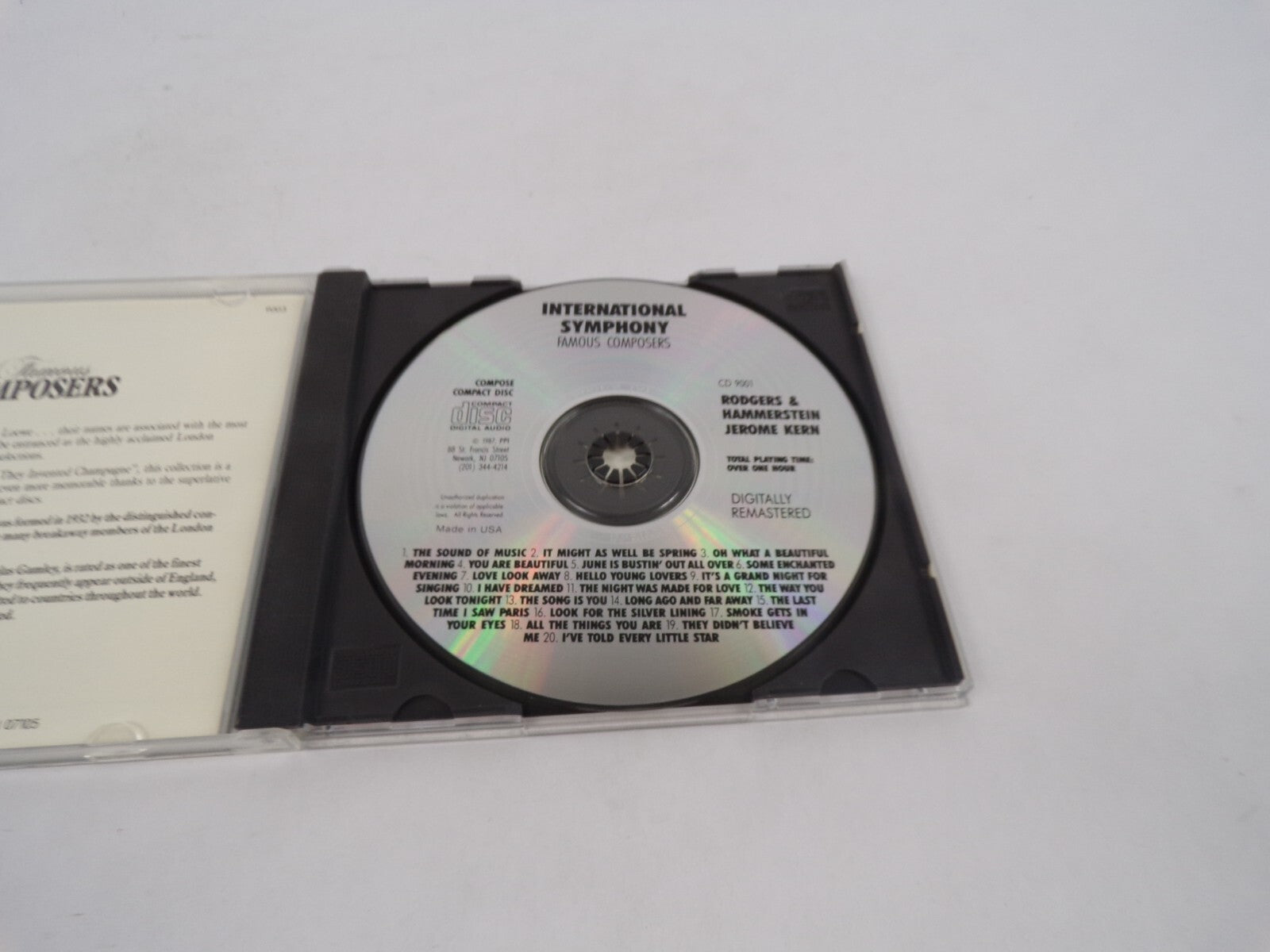 Famous Composers George Gershwin Lerner & Loewe They Can't Take That Away CD#70
