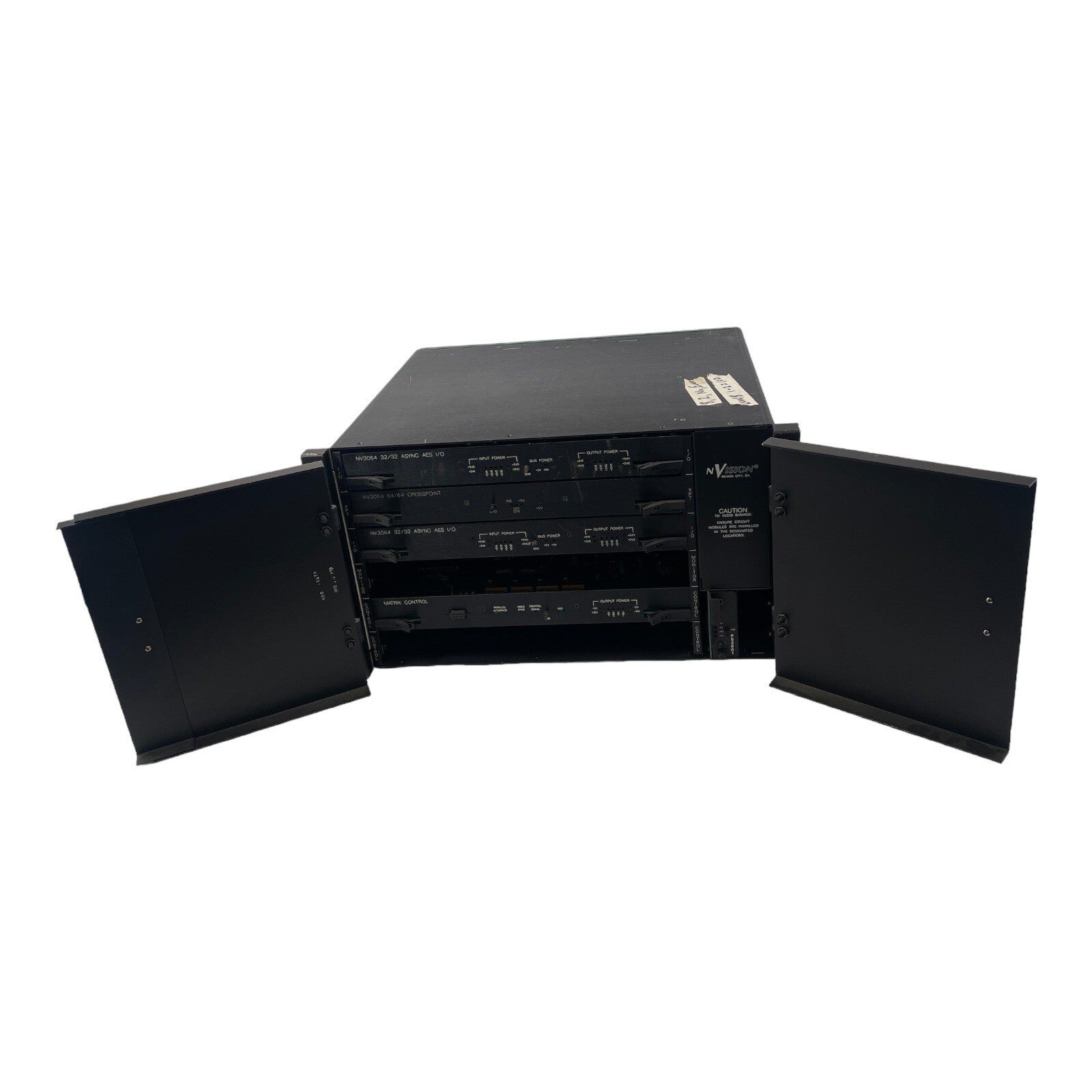 NVISION NV3064 SYSTEM VIDEO ROUTING SWITCHER FOR BROADCASTING EDITING