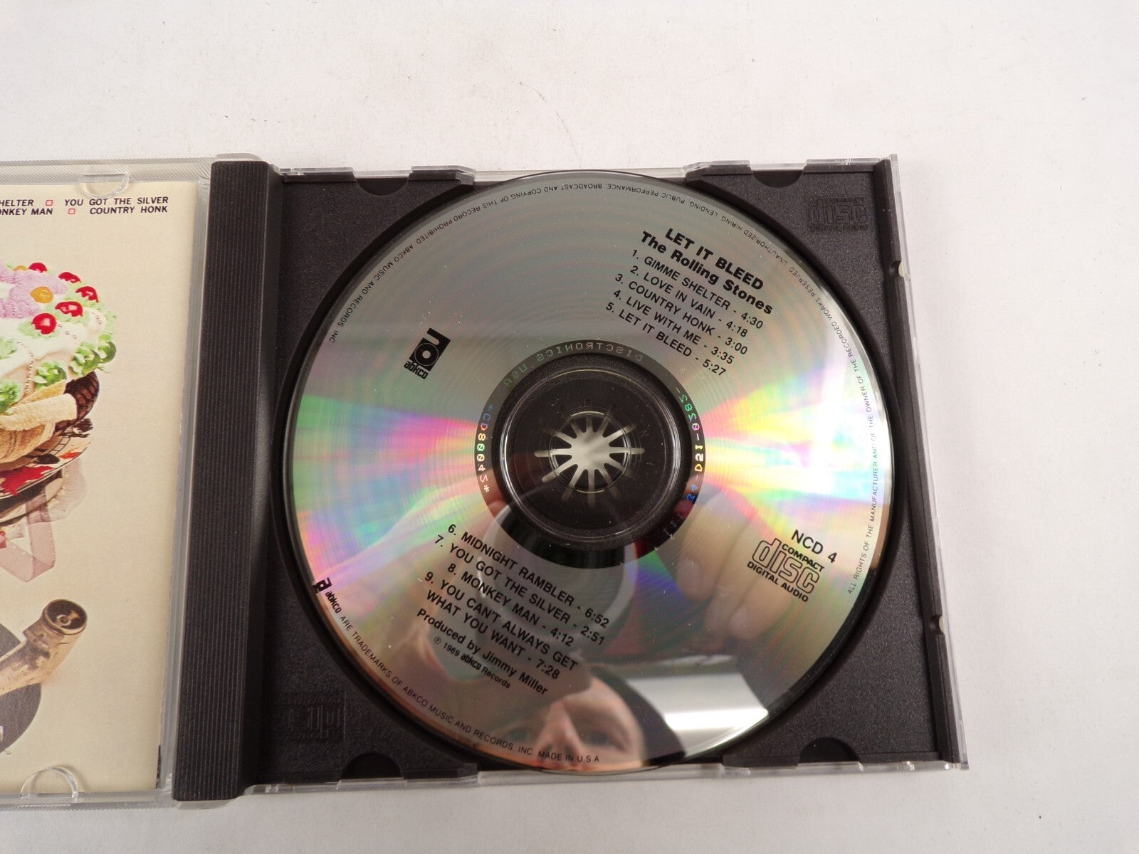 Rolling Stones Let It Bleed Love In Vain Live With Me Monkey Man CD#53