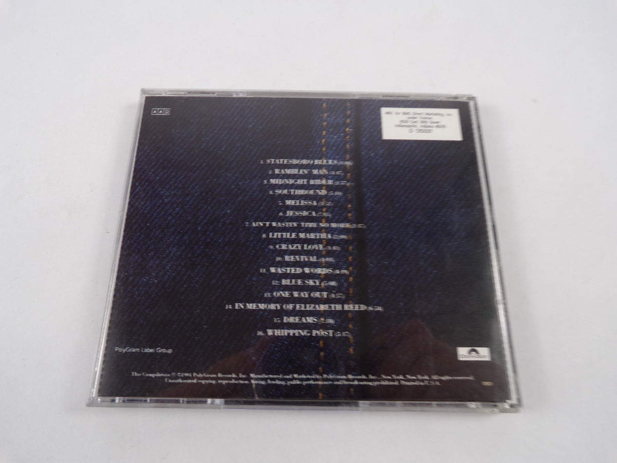 The Allman Brothers Band A Decade Of Hits Statesboro Blues Ramblin' Man CD#45