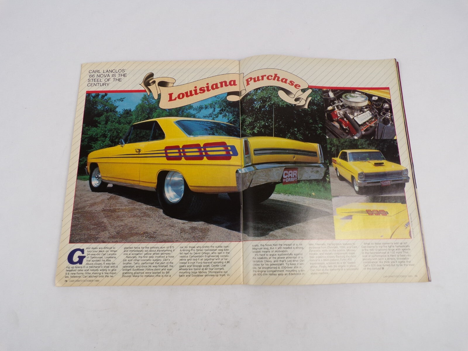 October 1985 Car Craft Street Machine Nationals Basics To Bolt Ons