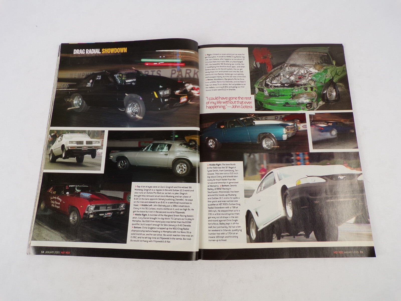 January 2005 Hot Rod Magazine Faster! Louder First'05 Mustang In The 12s How To