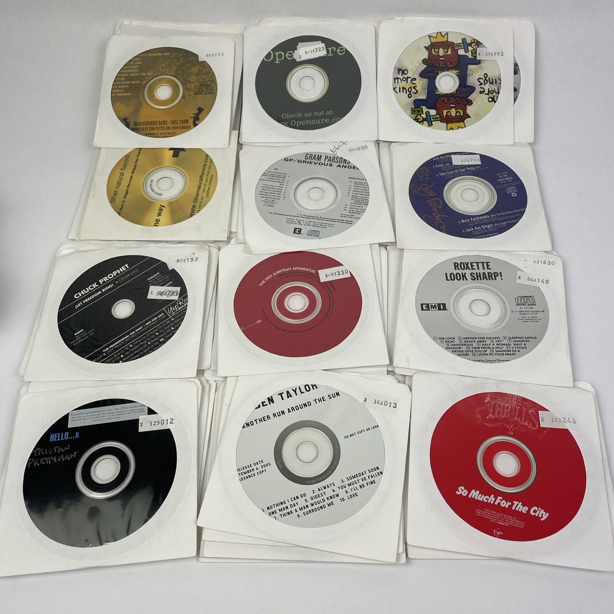 Huge Audiophile Digital Audio CD Lot - Assorted Bands Discs Only in Sleeves VGC