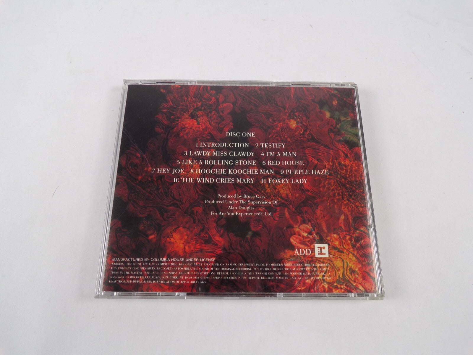 Lifelines The Jimi Hendrix Story Introduction Testify Lawdy Miss Clawdy I'm CD#5