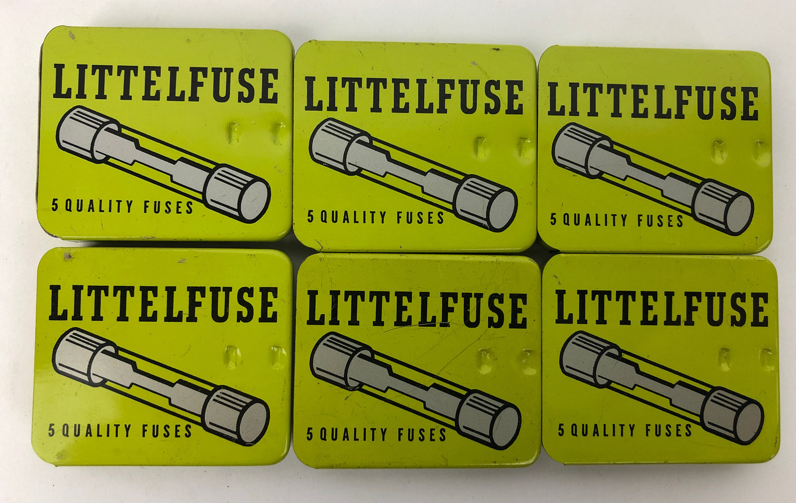 Lot of 28 Littelfuse 8AG 1/4A 250V 1/4 Amps Fuses 361 Vintage - Free Shipping