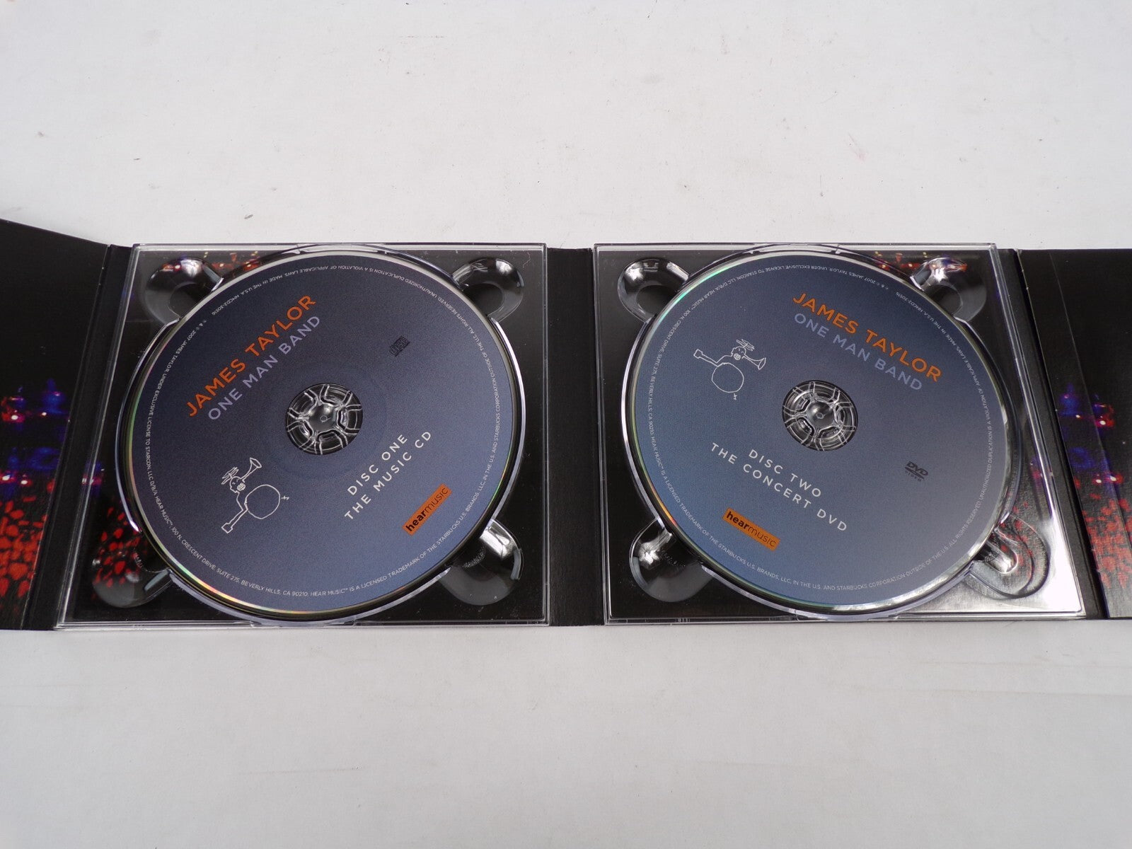 James Taylor One Man Band CD live performance Fire and Rain Never Die Young