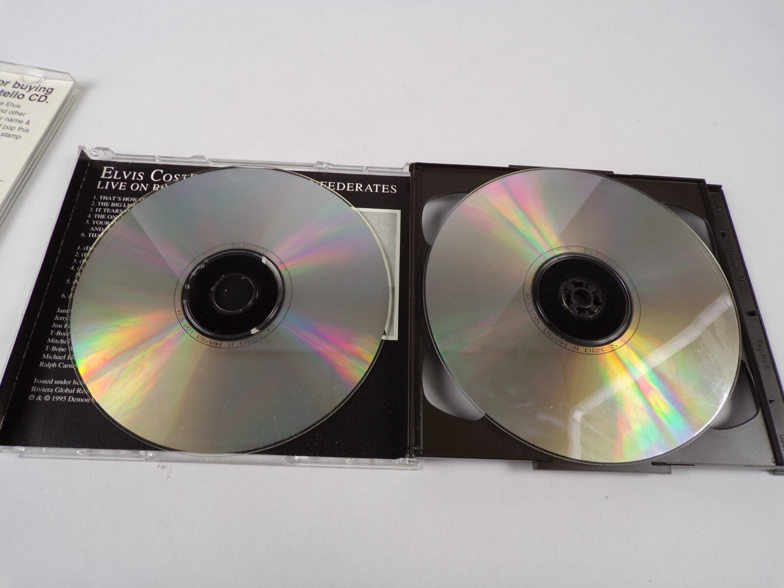 The Costello Show King Of America Demon Records Lovable The Big Lights CD#53