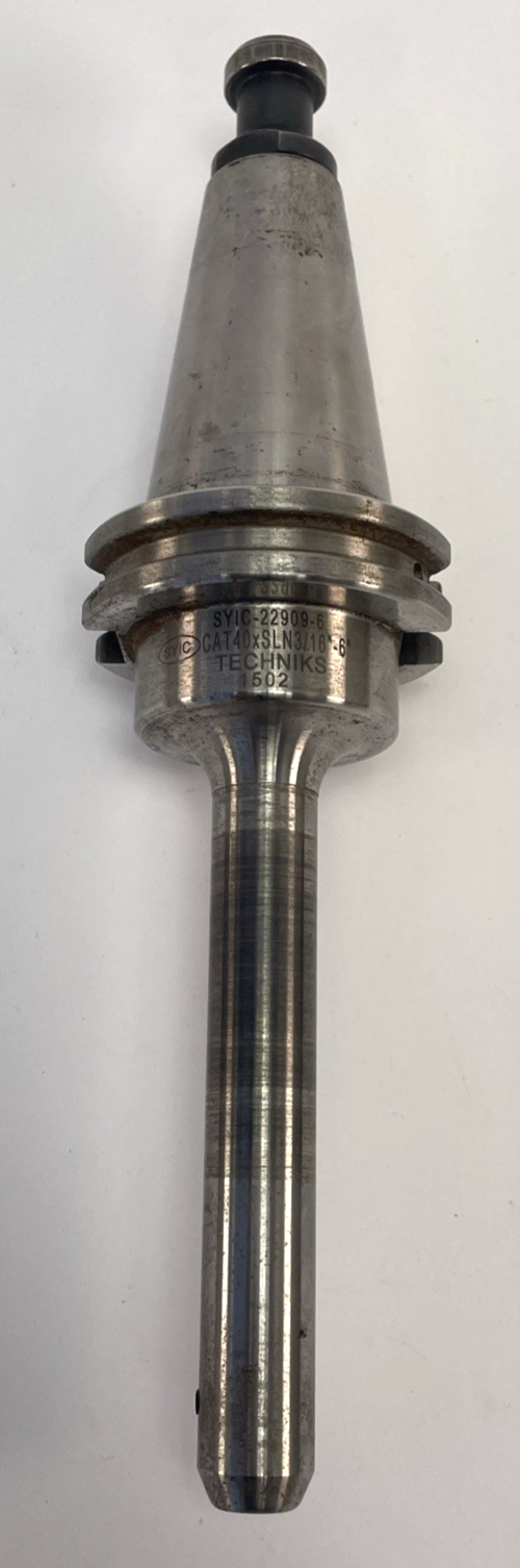 TECHNIKS SYIC Extended Length END MILL HOLDER 22909-6 SNL 3/16" - 6" w USST PS