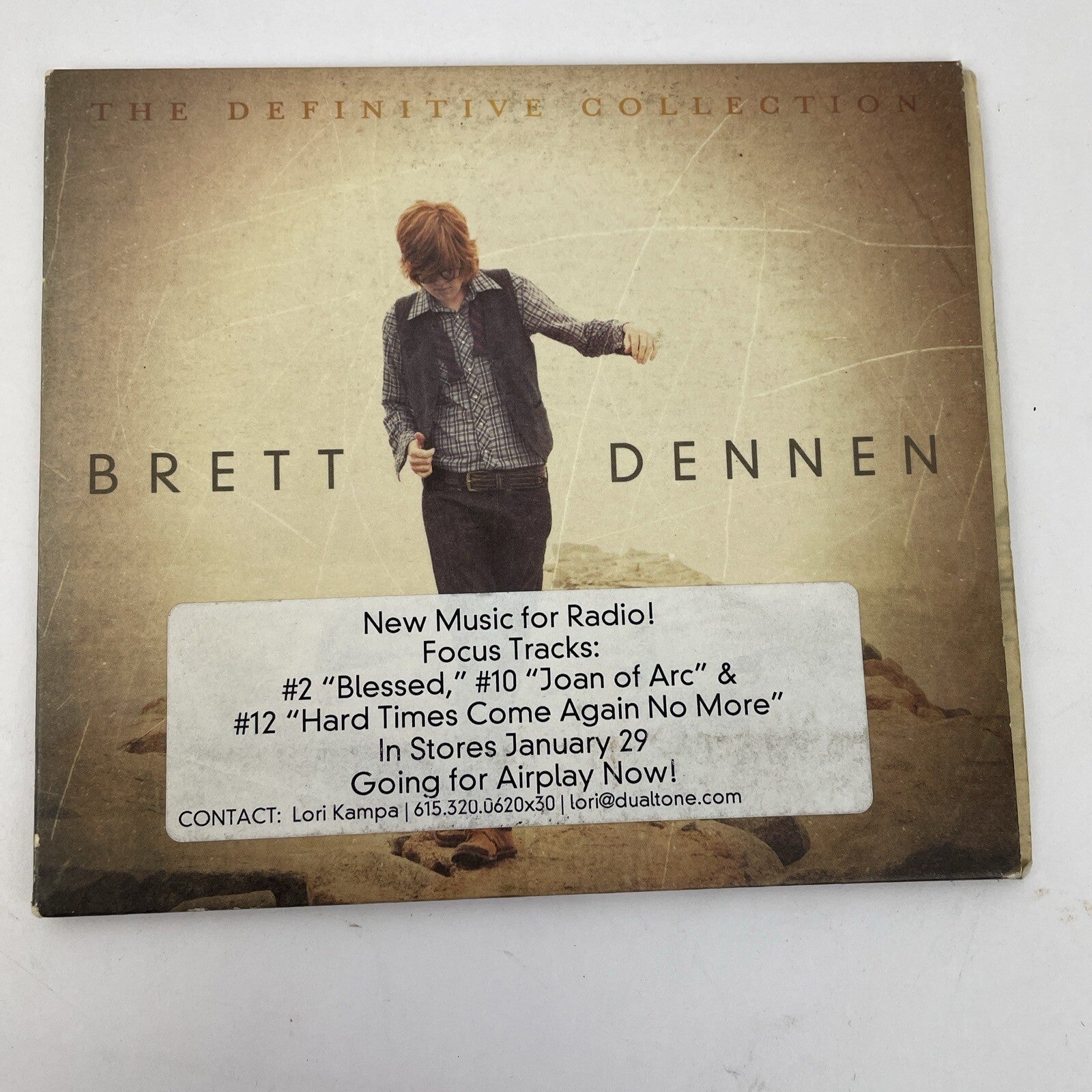 2 x Brett Dennen Digital Audio CD The Definitive Collection - More So Much More
