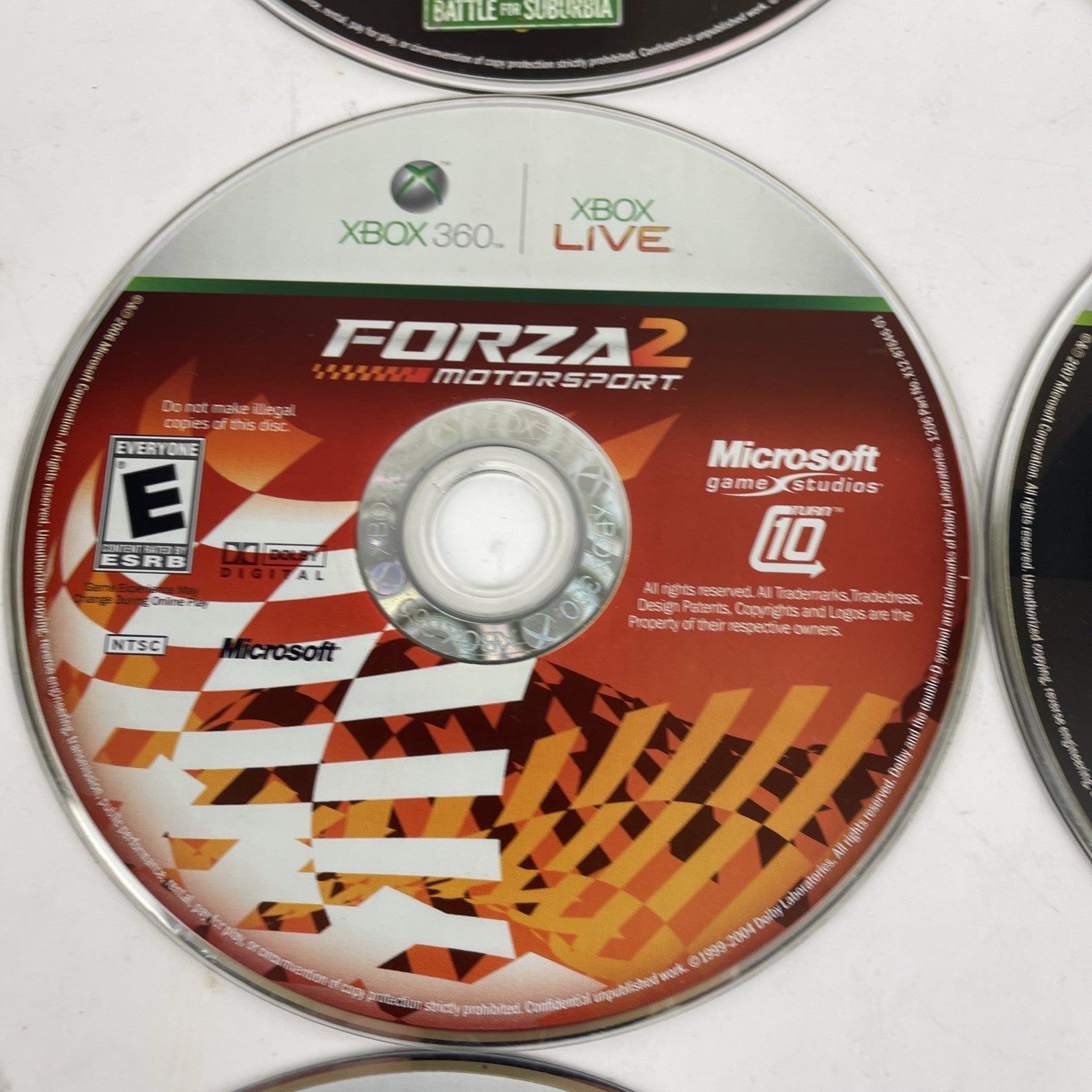 6 x XBOX 360 XBOX Live Aerosmith, HALO 3, GTA4, Madden, Forza 2, Monster Maddnes