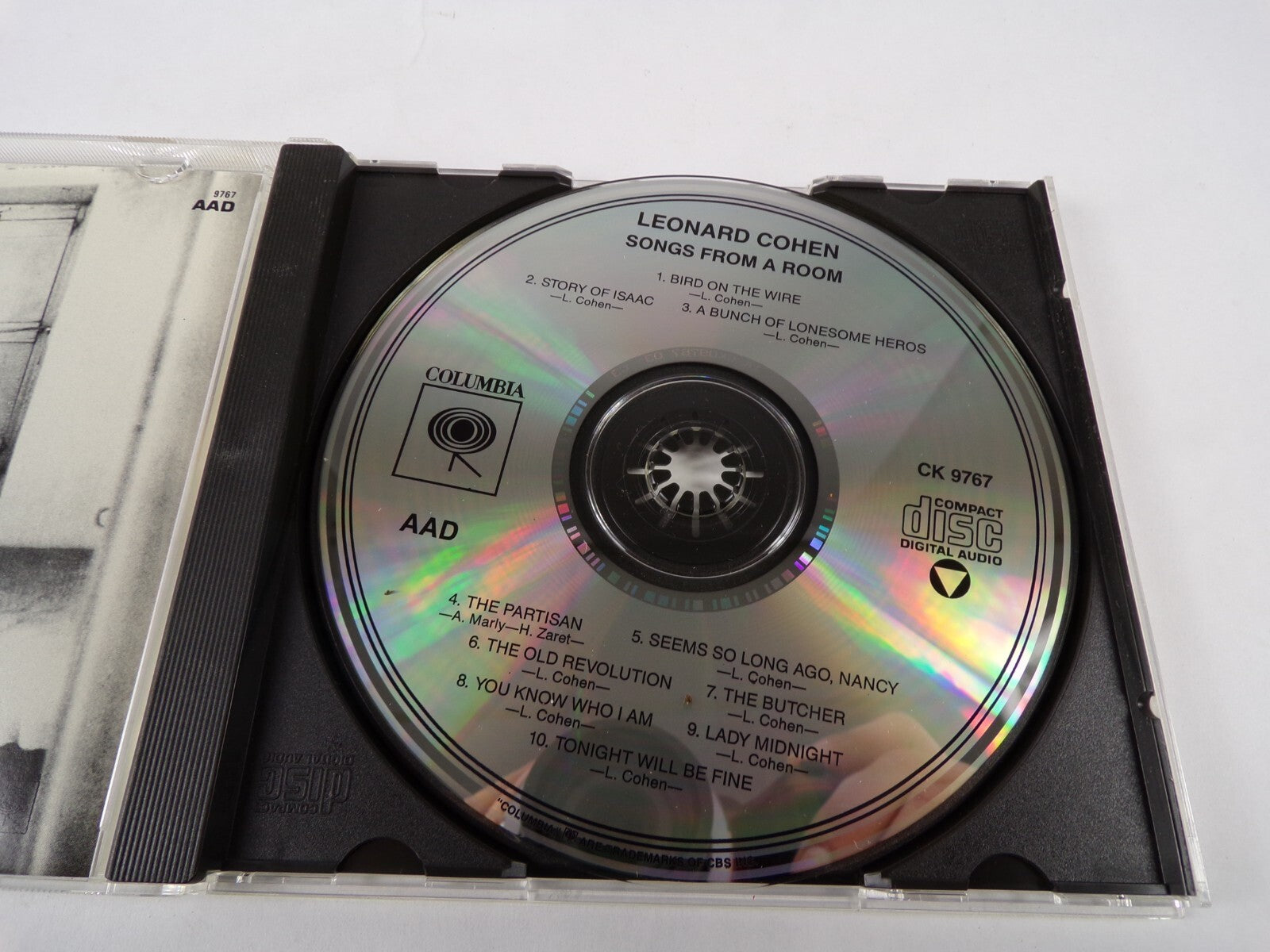 Leonard Cohen Songs From A Room Bird On The Wire Story Of Isaac CD#61