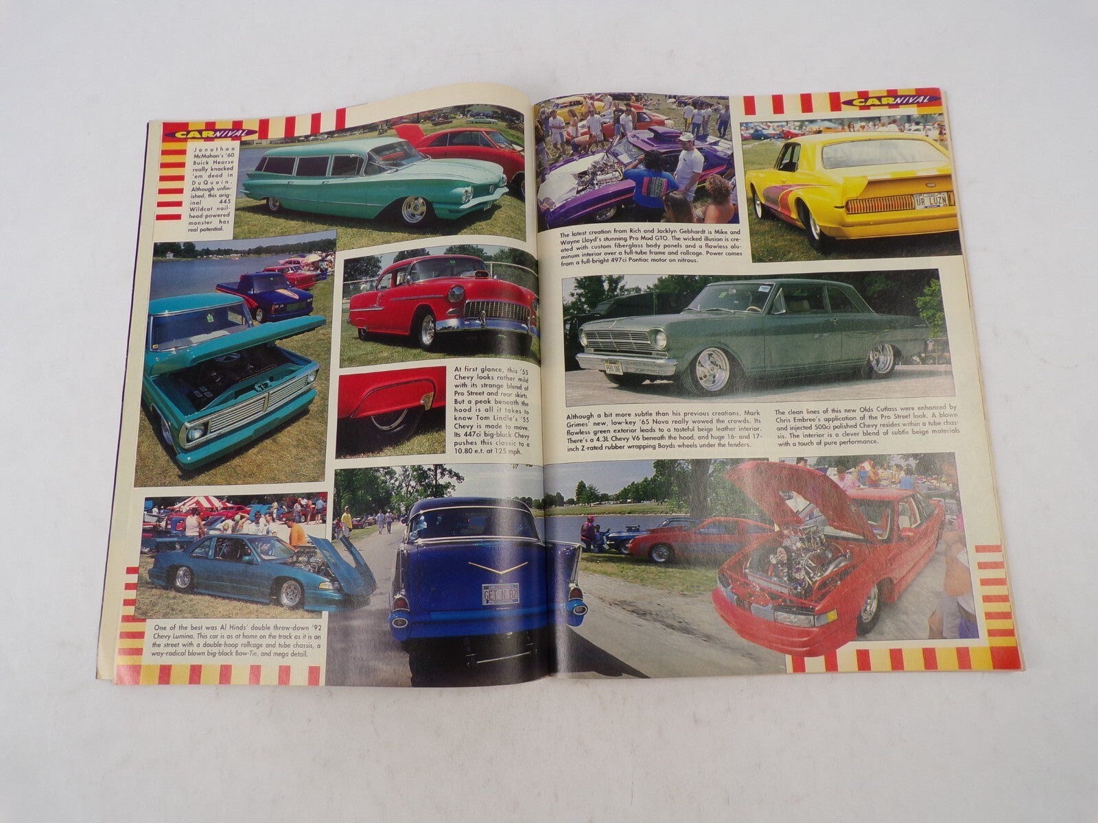October 1992 Hot Rodding Magazine Wild Street Machine Nationals Color! Factor